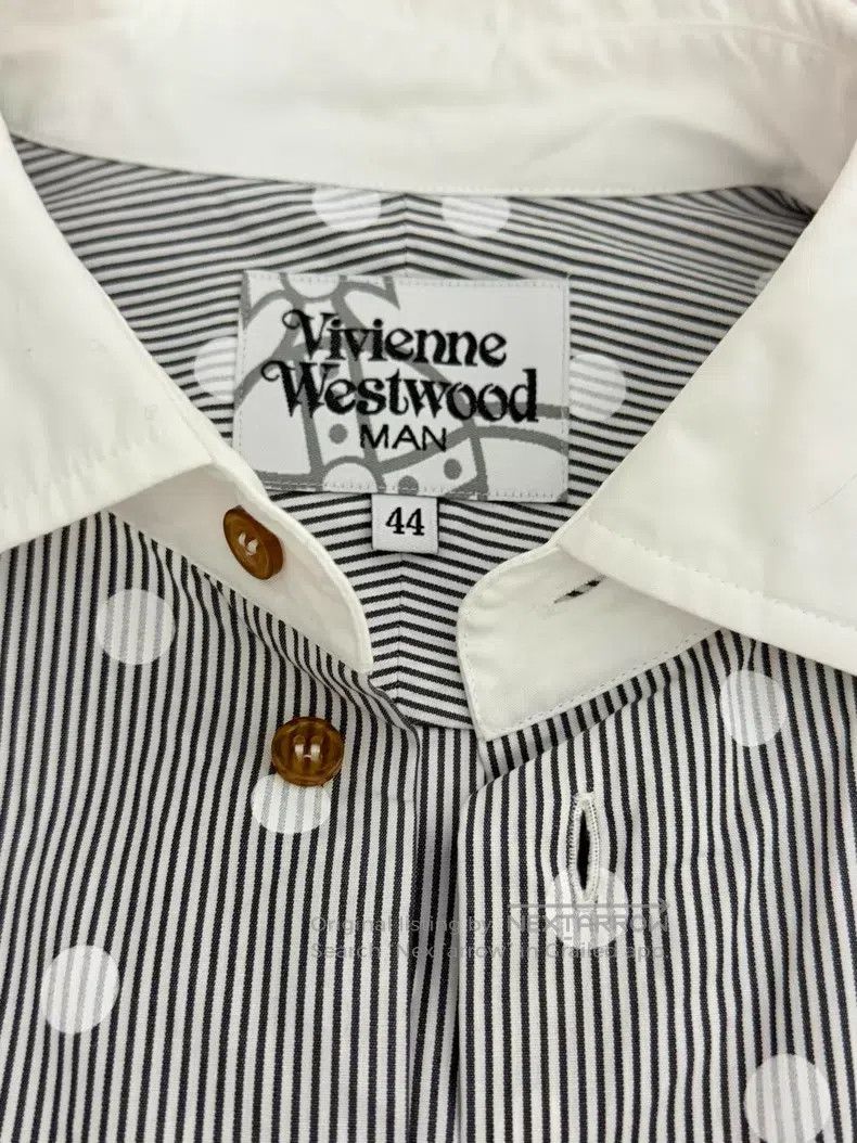 Vivienne Westwood Vivienne Westwood Men's polka dot striped shirt Size US S / EU 44-46 / 1 - 2 Thumbnail