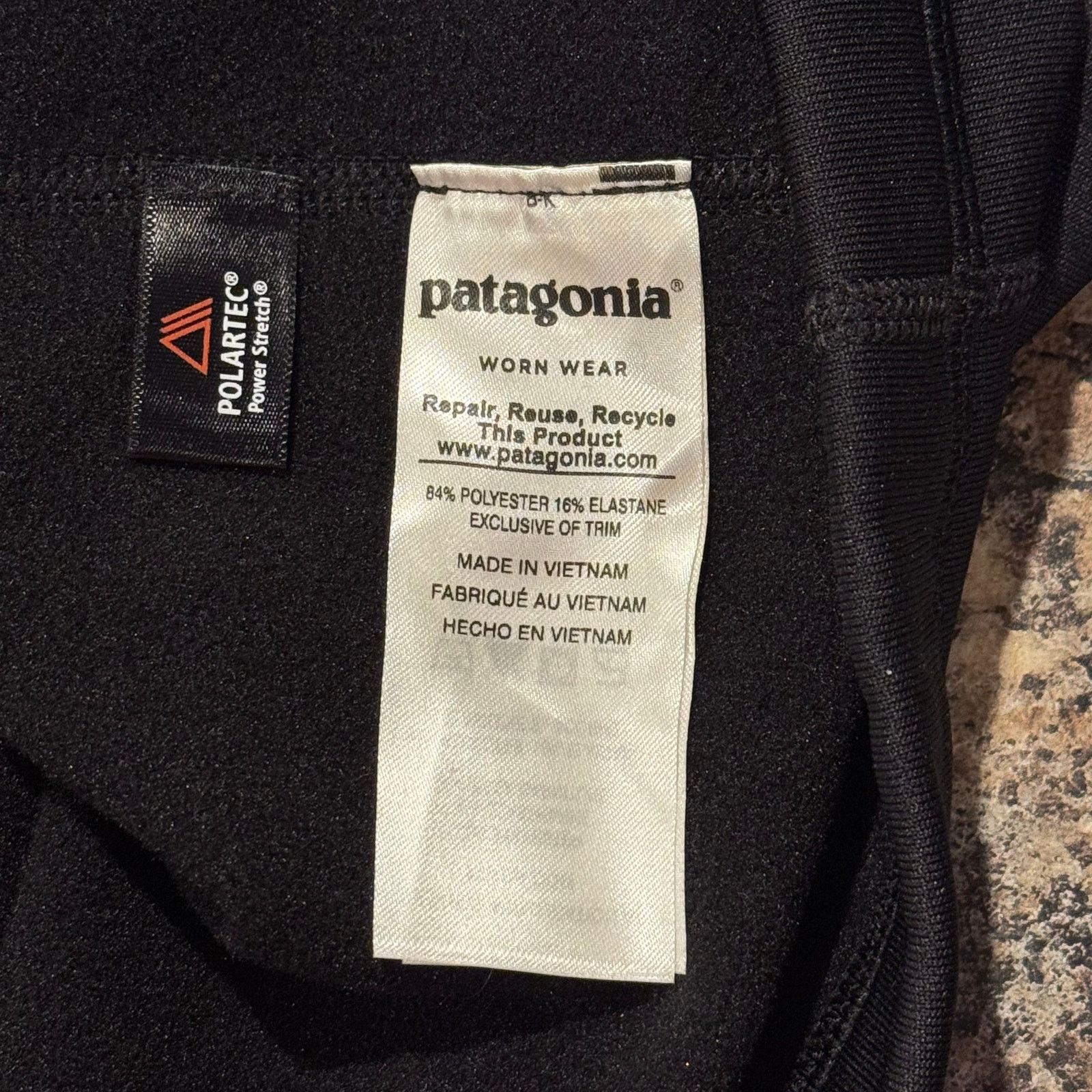 Patagonia Patagonia Crosstrek 1/4 Zip Pullover Black Polartec M Hiking Size M / US 6-8 / IT 42-44 - 5 Thumbnail