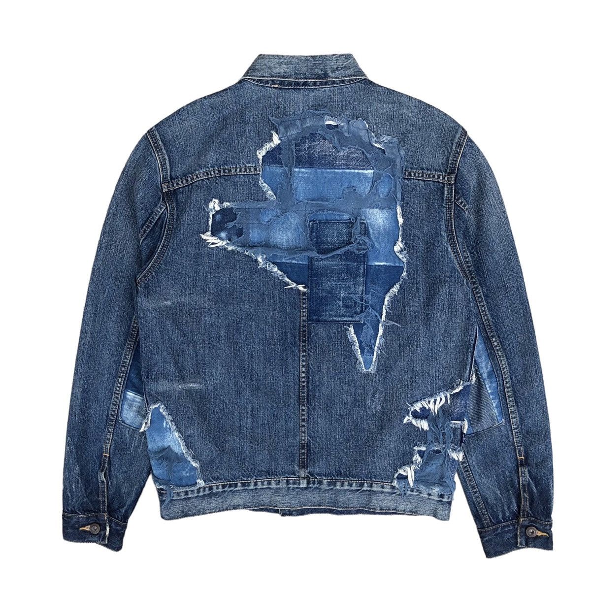 Levi's Made & Crafted Levis Made & Crafted Type IV Trucker Boro Made In Japan 🇯🇵 Size US M / EU 48-50 / 2 - 11 Thumbnail