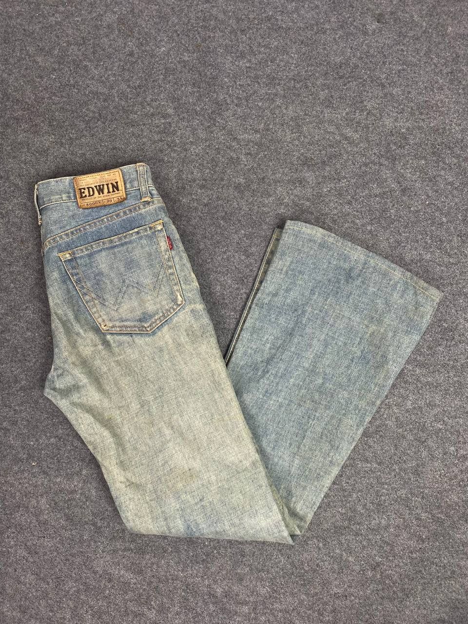 Edwin vintage edwin 800 sx bootcut flare denim nice design Size US 30 / EU 46 - 1 Thumbnail