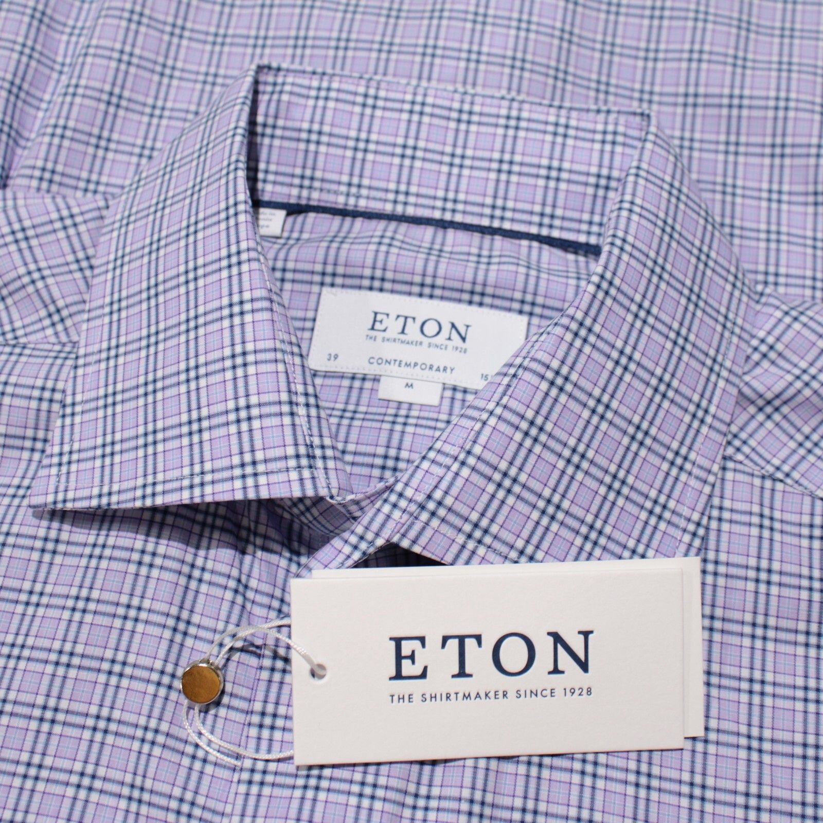 Eton Eton New with tags Shirt Size M US In Purple Size US M / EU 48-50 / 2 - 1 Thumbnail
