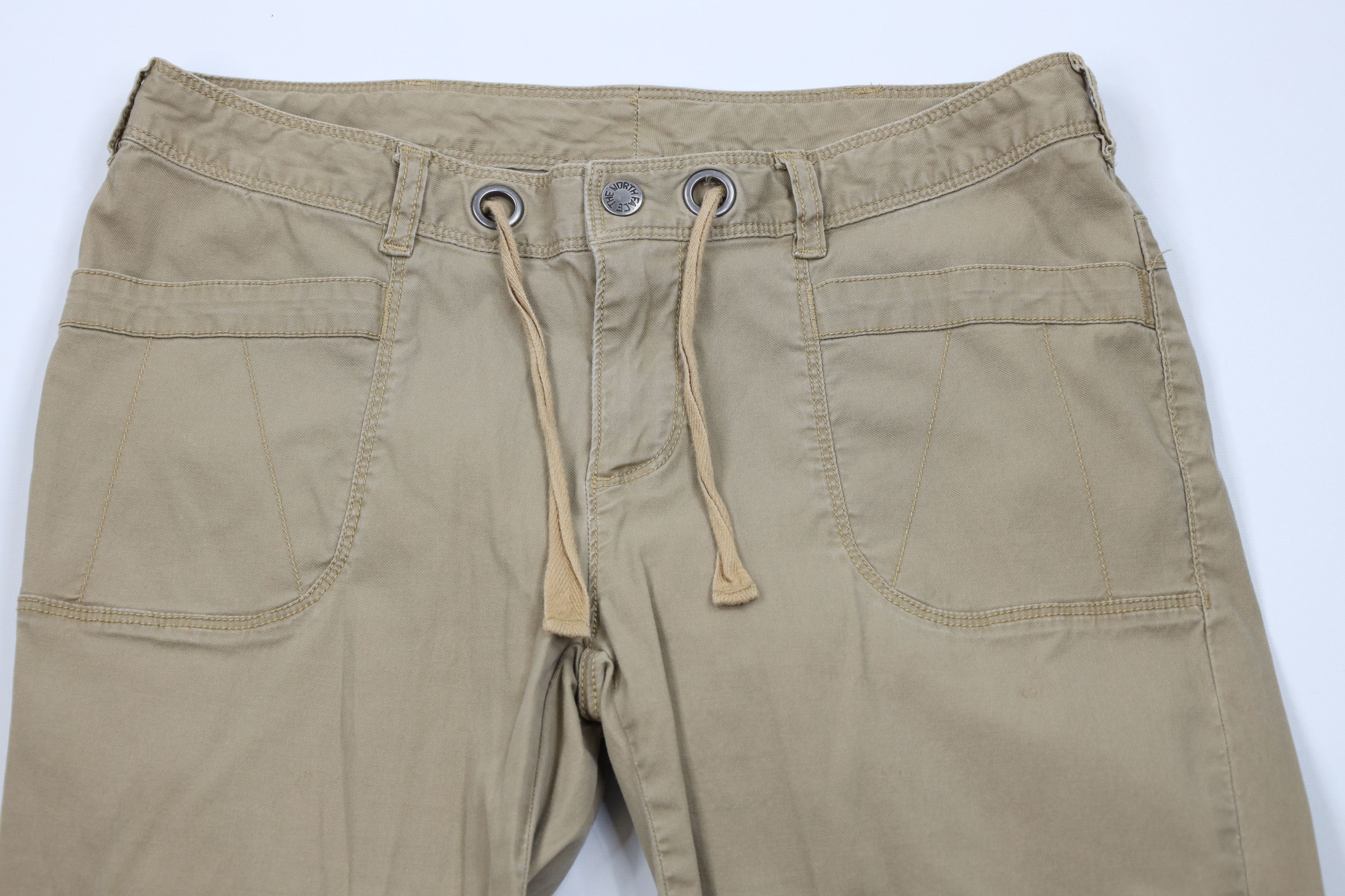 The North Face Vintage Y2K The North Face Spell Out Flared Trekking Pants Size 32" / US 10 / IT 46 - 2 Thumbnail