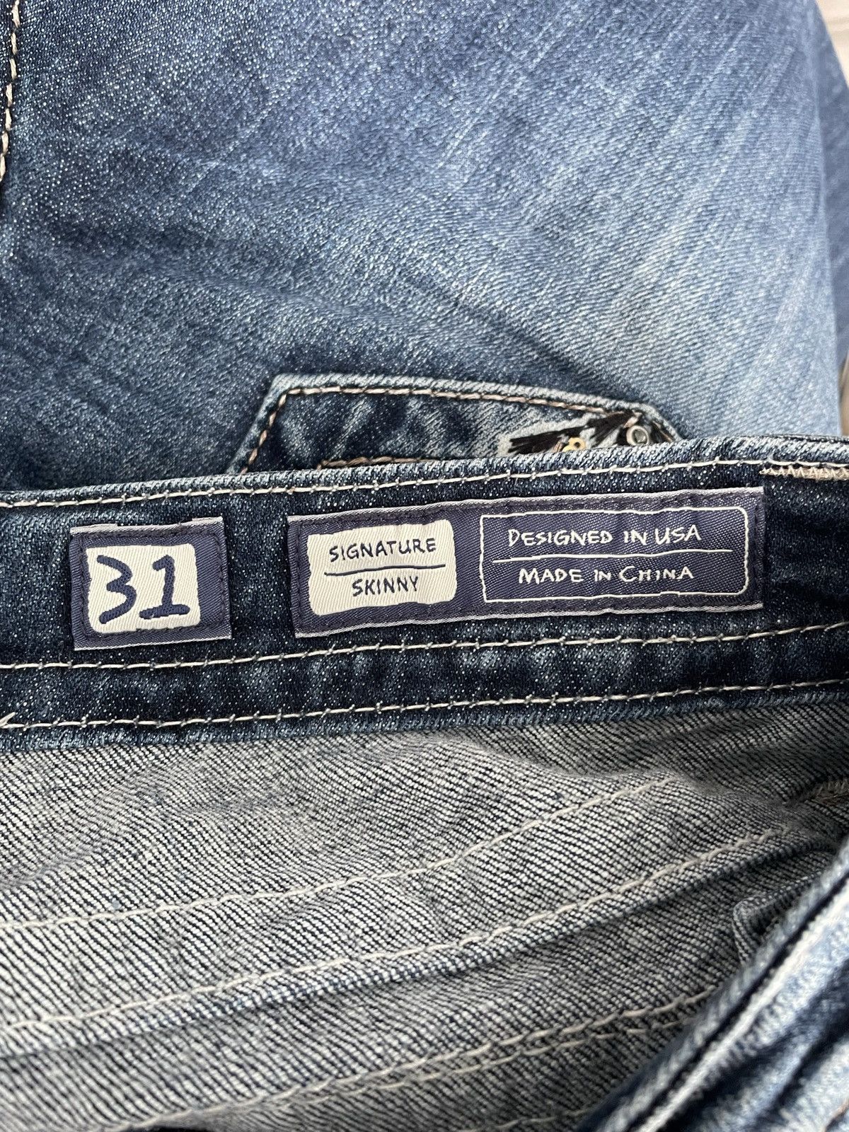 Miss Me × Rock Revival × True Religion Miss Me Vintage Y2k Avant Garde Denim Jeans Trousers Pants Size 31" - 9 Thumbnail