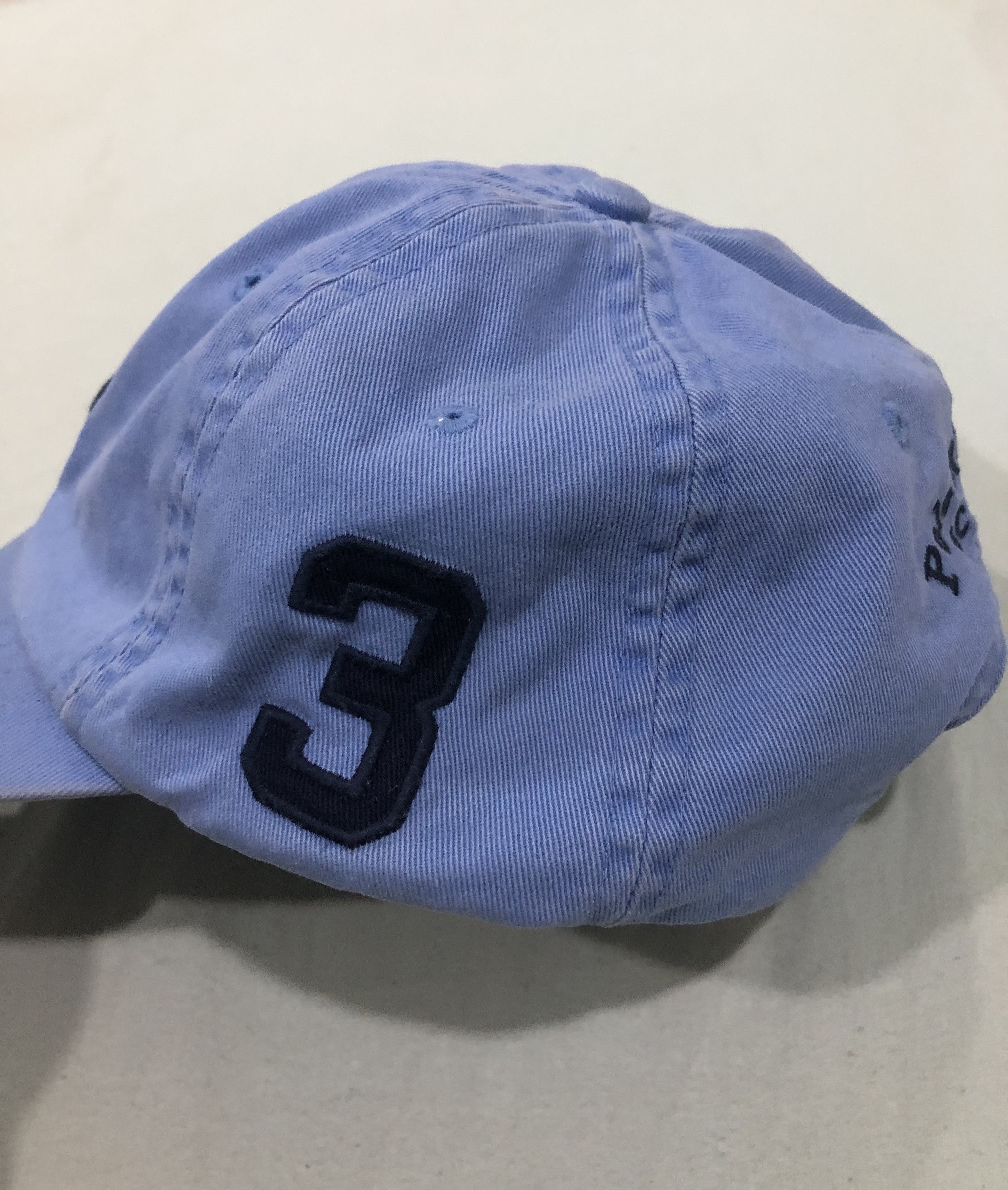 Designer × Polo Ralph Lauren × Vintage Vintage Polo Ralph Lauren No 3 Cap Size ONE SIZE - 4 Thumbnail