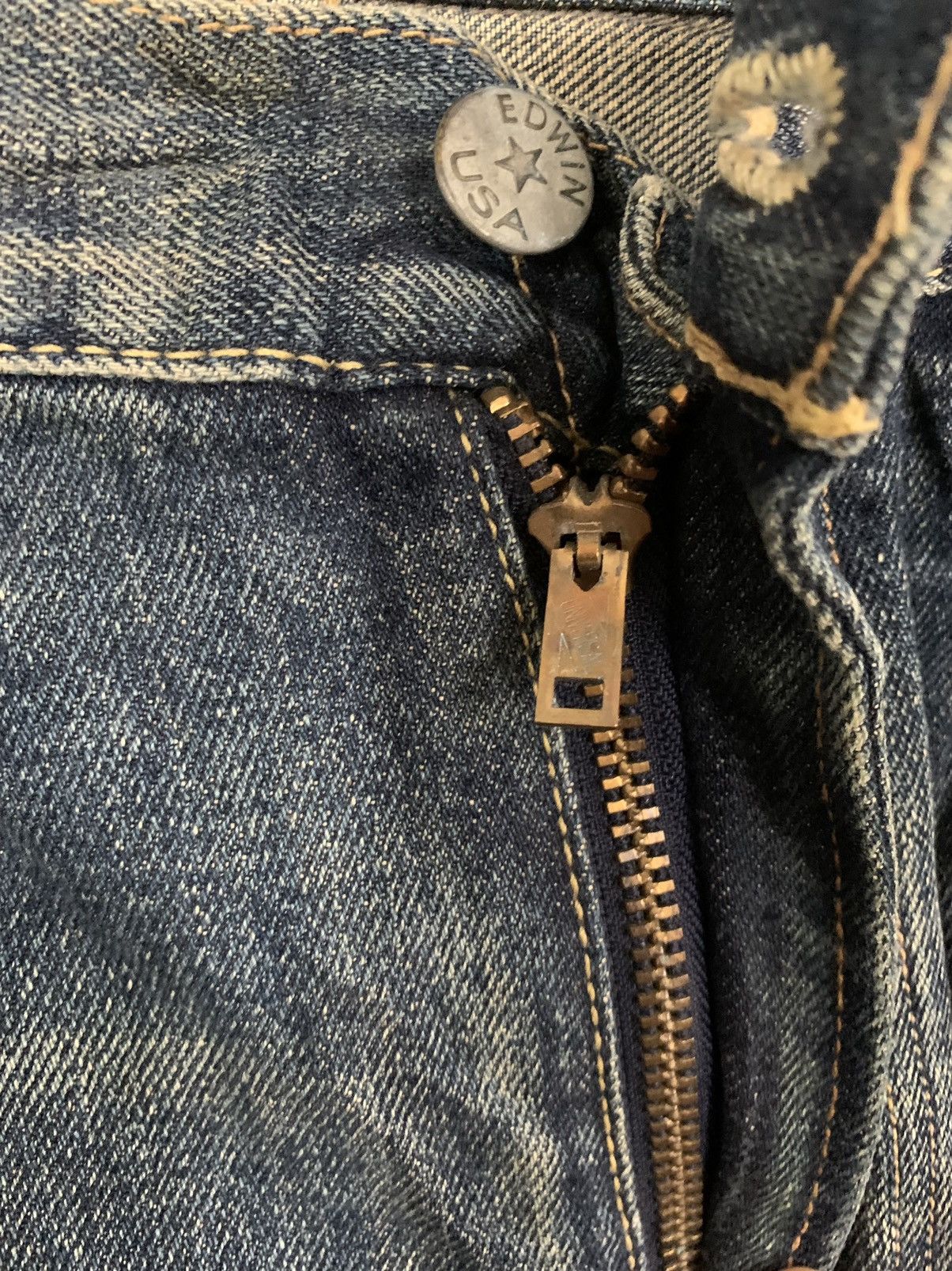 Edwin Rare Vintage 90s Edwin USA Loose Fit Kaihara Denim Jeans Size US 36 / EU 52 - 4 Thumbnail