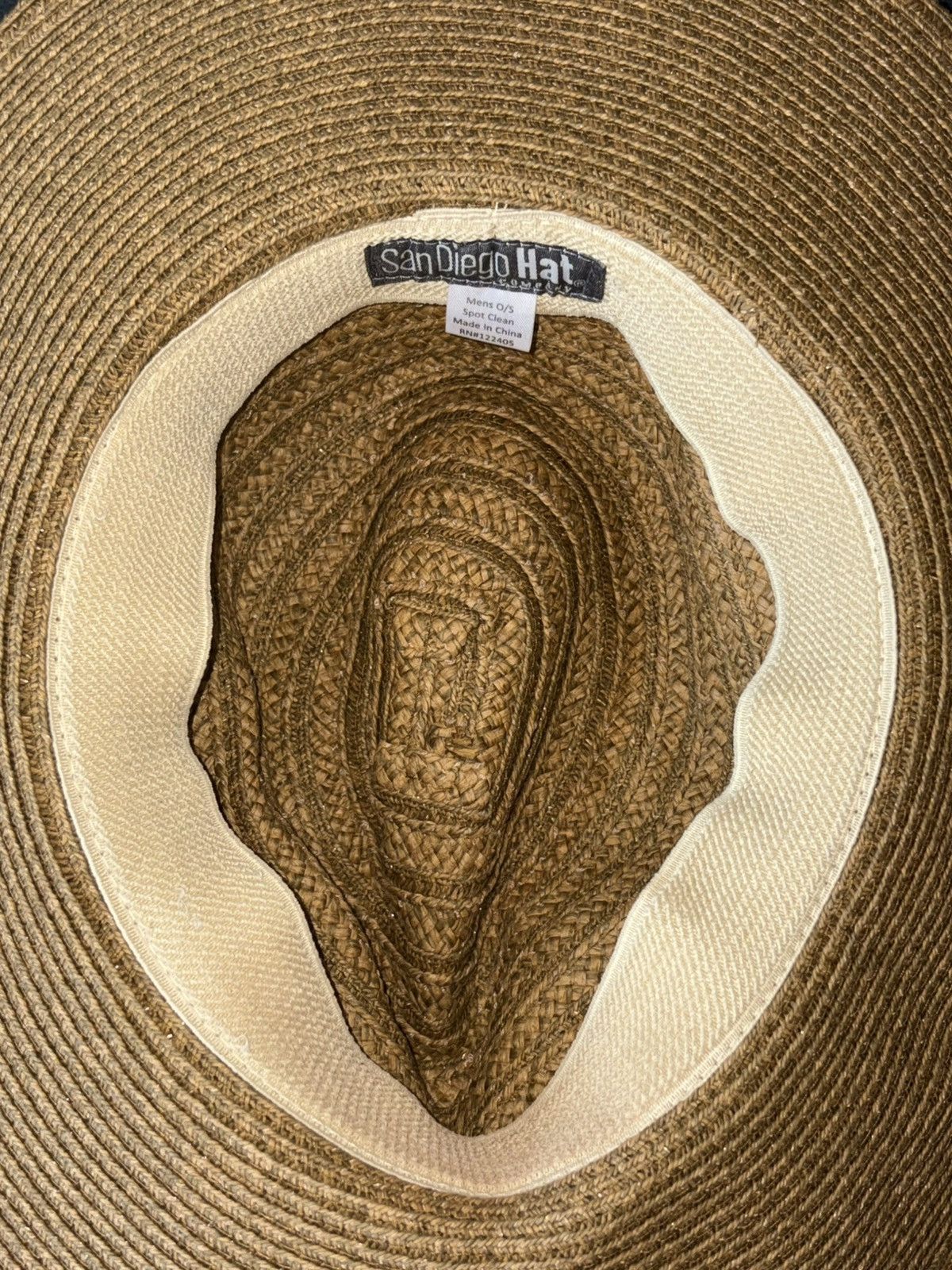 Vintage San Diego Hat Company Panama Hat Size ONE SIZE - 12 Thumbnail