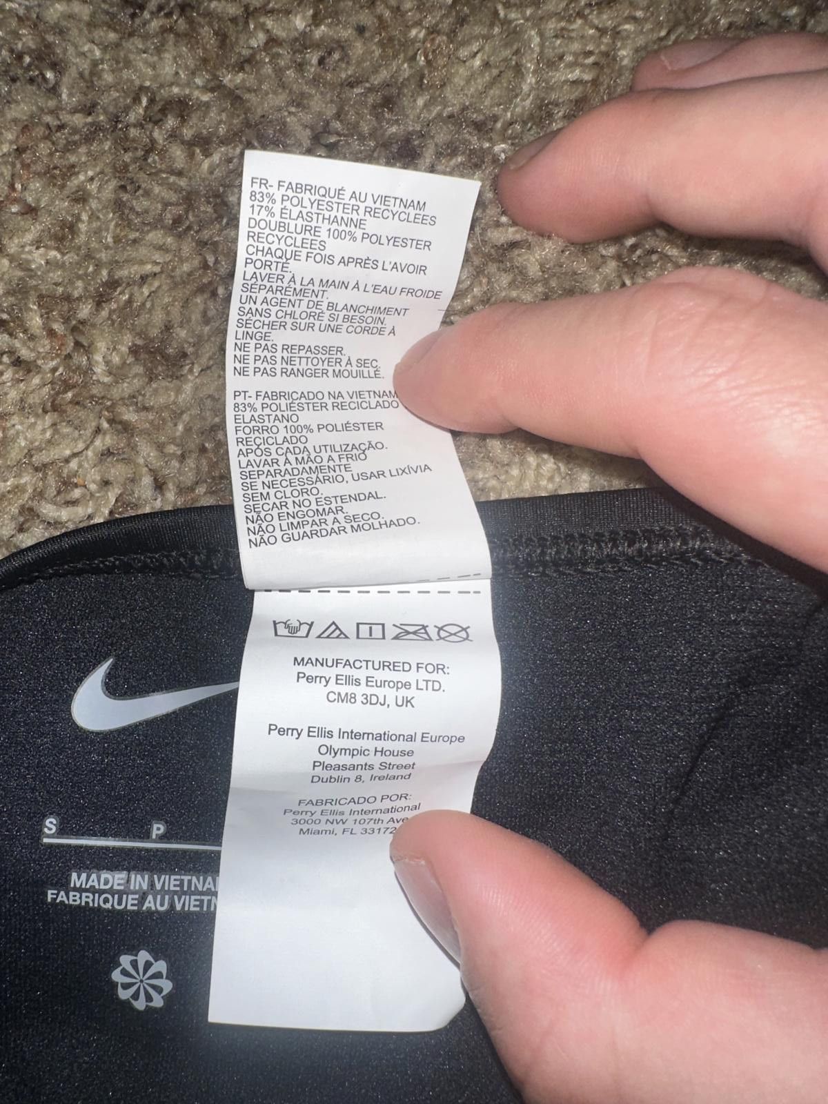 Nike Women's Nike Essential Cheeky Swim Black Bikini Size ONE SIZE - 3 Thumbnail