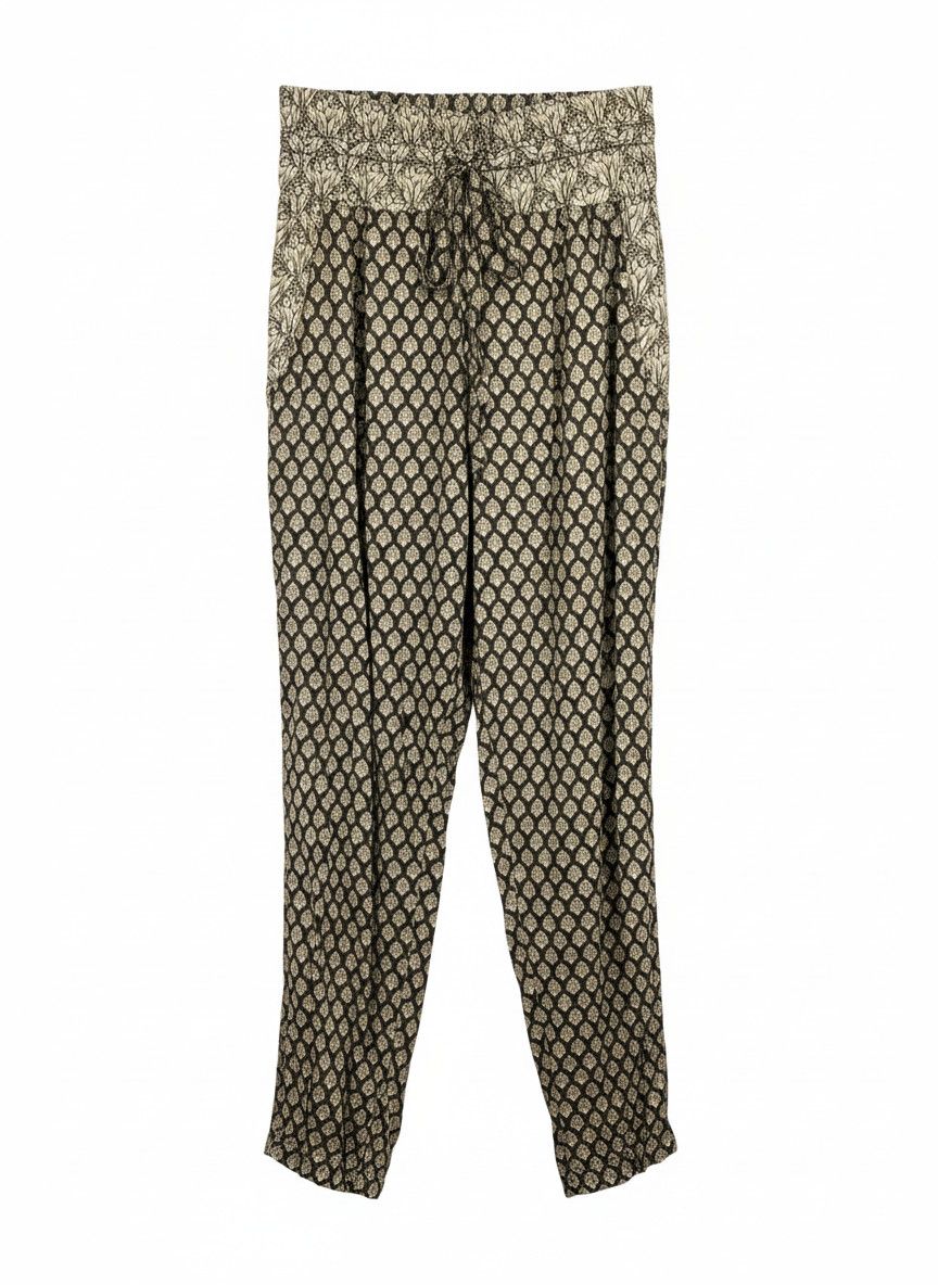 Morrissey Morrison High Waisted Relaxed Wide Leg Pants Size 1 Neutral Size US 26 / EU 42 - 1 Thumbnail