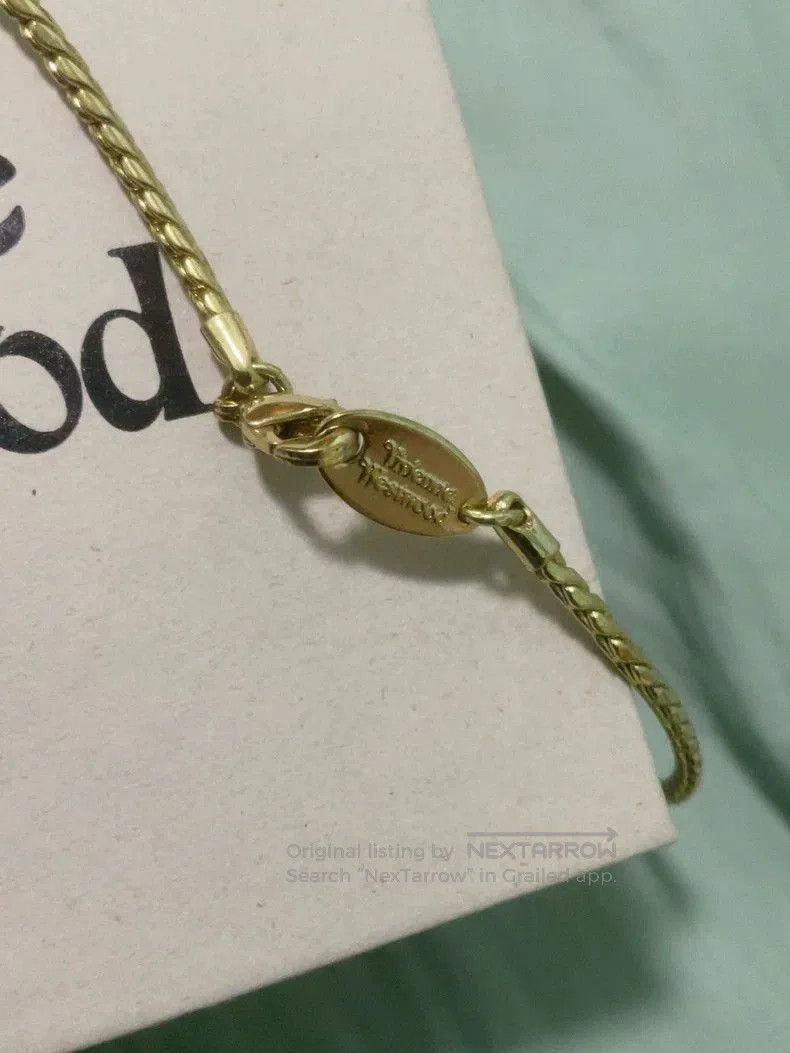 Vintage Vivienne Westwood Runway Necklace .