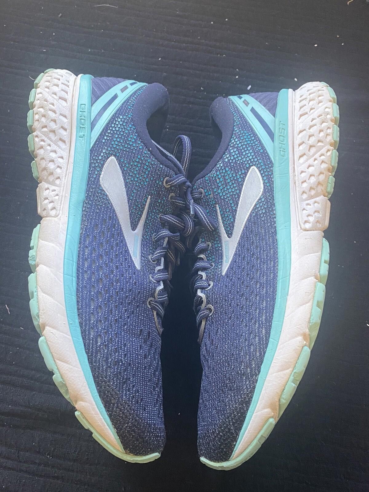 Brooks Brooks Ghost 11 Womens Size 10B Shoe Running Blue No Insoles Size US 10 / IT 40 - 3 Thumbnail