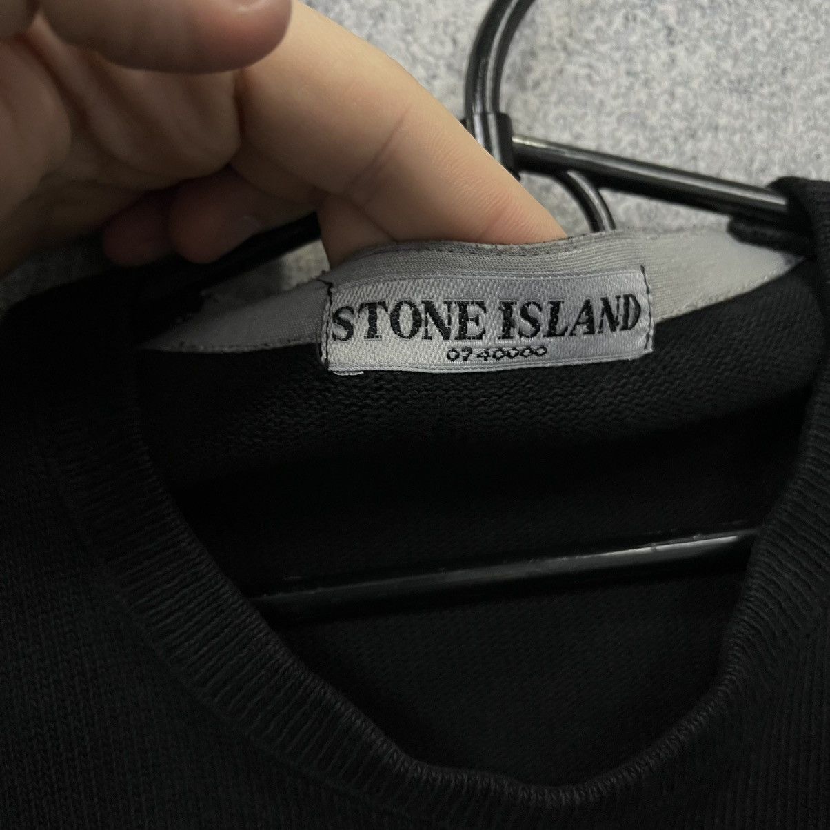 Stone Island Stone Island sweatshirt big logo back Black Size US M / EU 48-50 / 2 - 12 Thumbnail