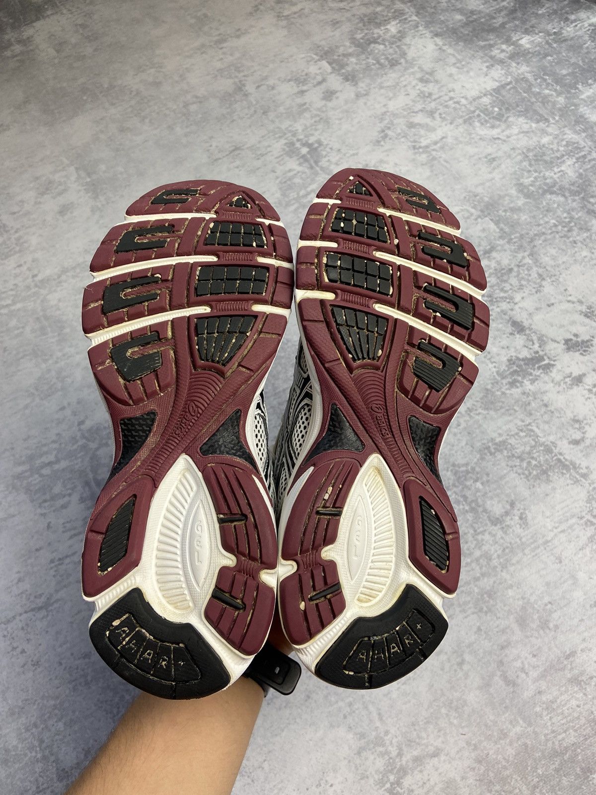 Asics × Vintage RARE ASICS Gel Blackhawk Ruby Y2K Running VINTAGE SNEAKERS Size US 7 / EU 40 - 16 Thumbnail