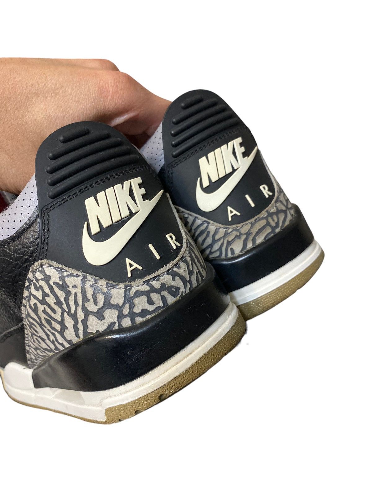Jordan Brand Jordan 3 Black Cement 2018 Size US 8 / EU 41 - 5 Thumbnail