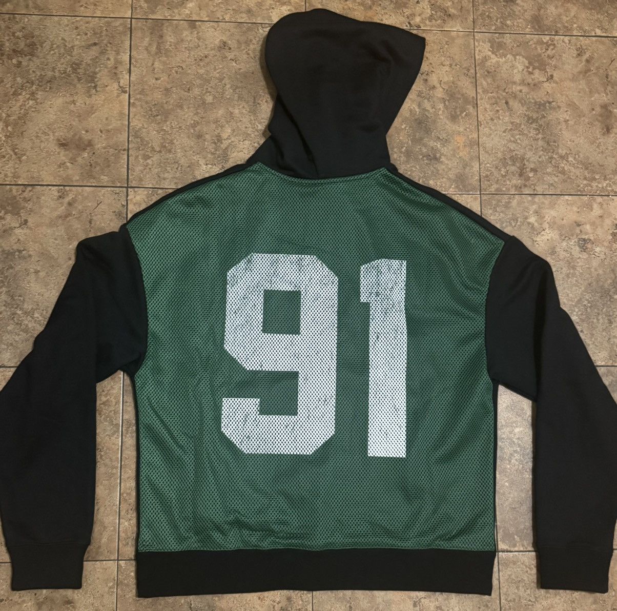 Midnight Organic Midnight Organic Mesh Jersey Throwback Hoodie Larry June Size US L / EU 52-54 / 3 - 1 Thumbnail