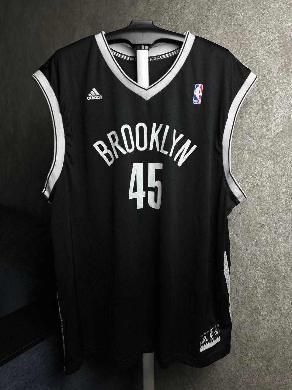 NBA Adidas Jersey Brooklyn Nets #45 Gerald Wallace Size US XL / EU 56 / 4 - 1 Thumbnail