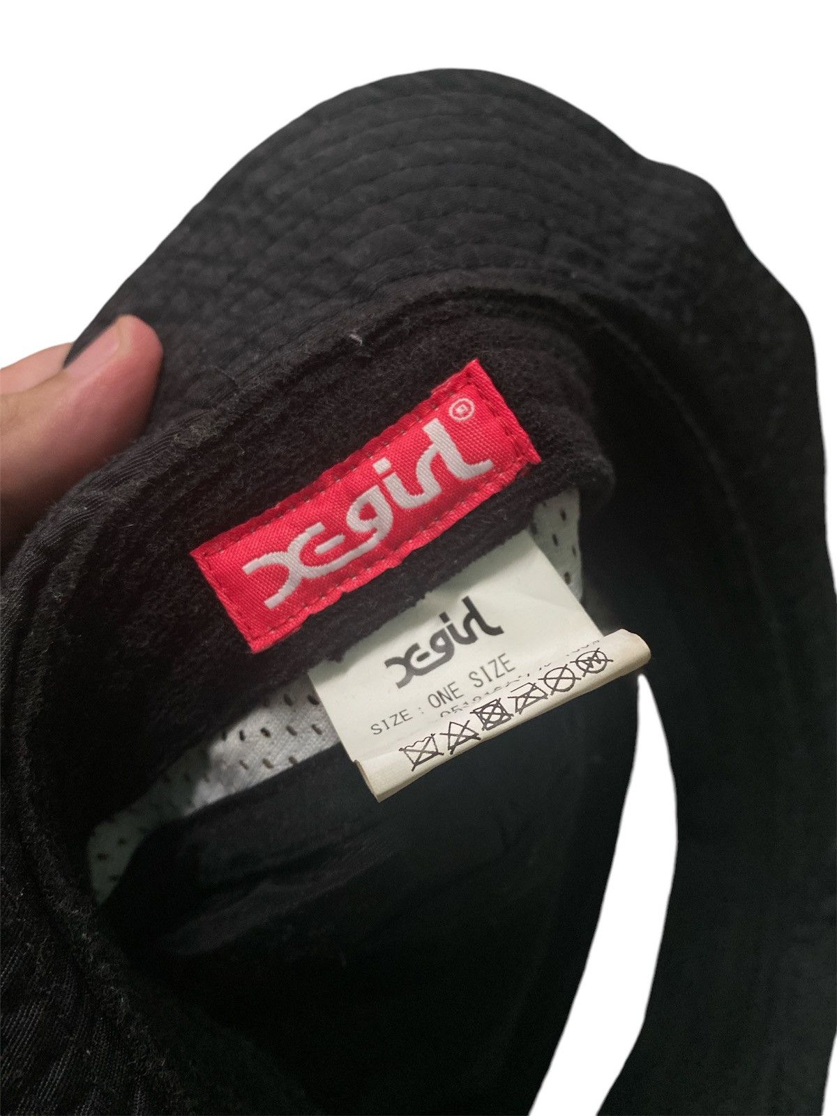 Japanese Brand × X-Girl ‼️RARE‼️BUCKET HAT XGIRL SPELLOUT VINTAGE 🔥 Size ONE SIZE - 8 Thumbnail