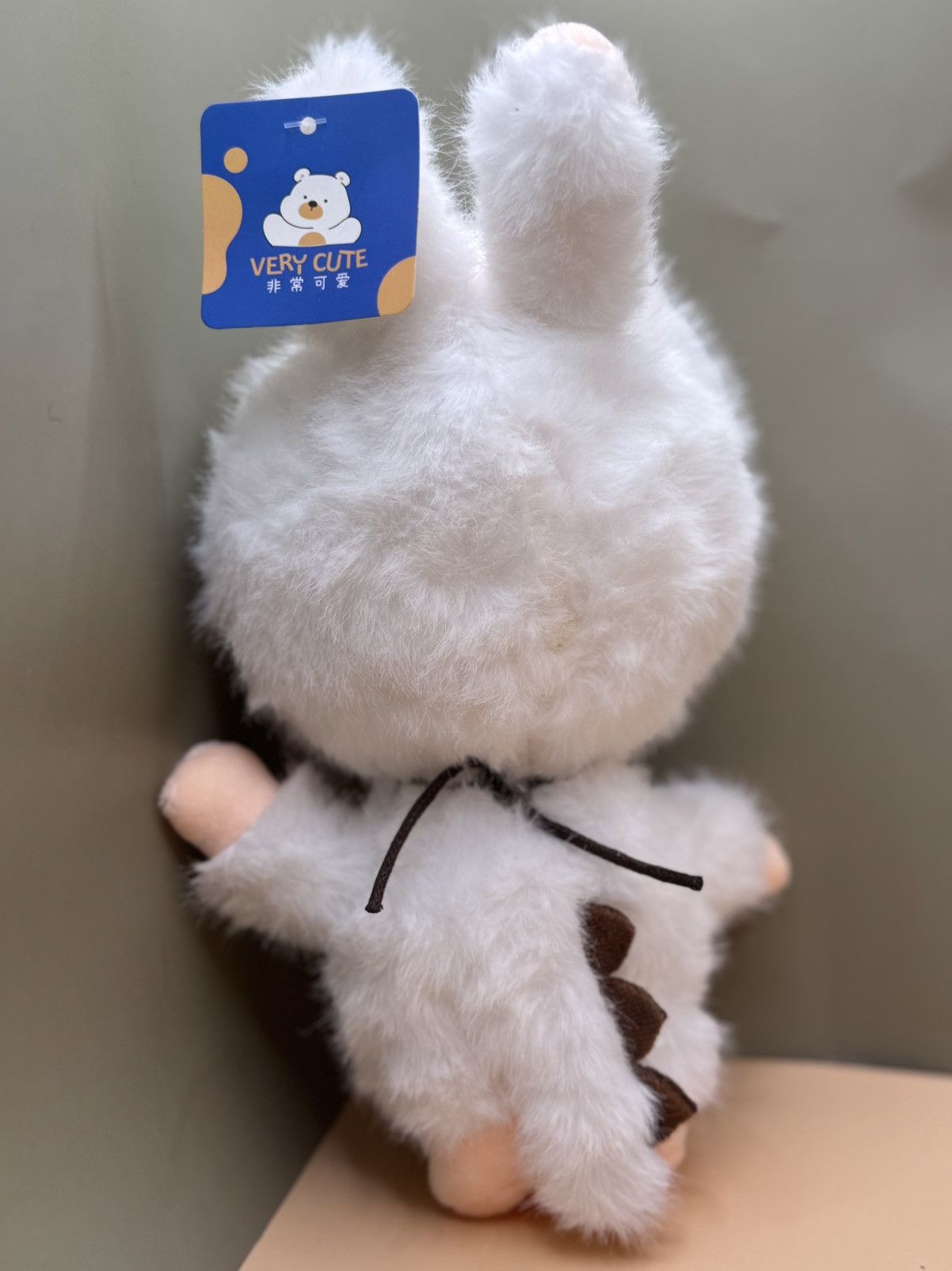 POP MART White Monster Labubu Plush Doll Size ONE SIZE - 5 Thumbnail
