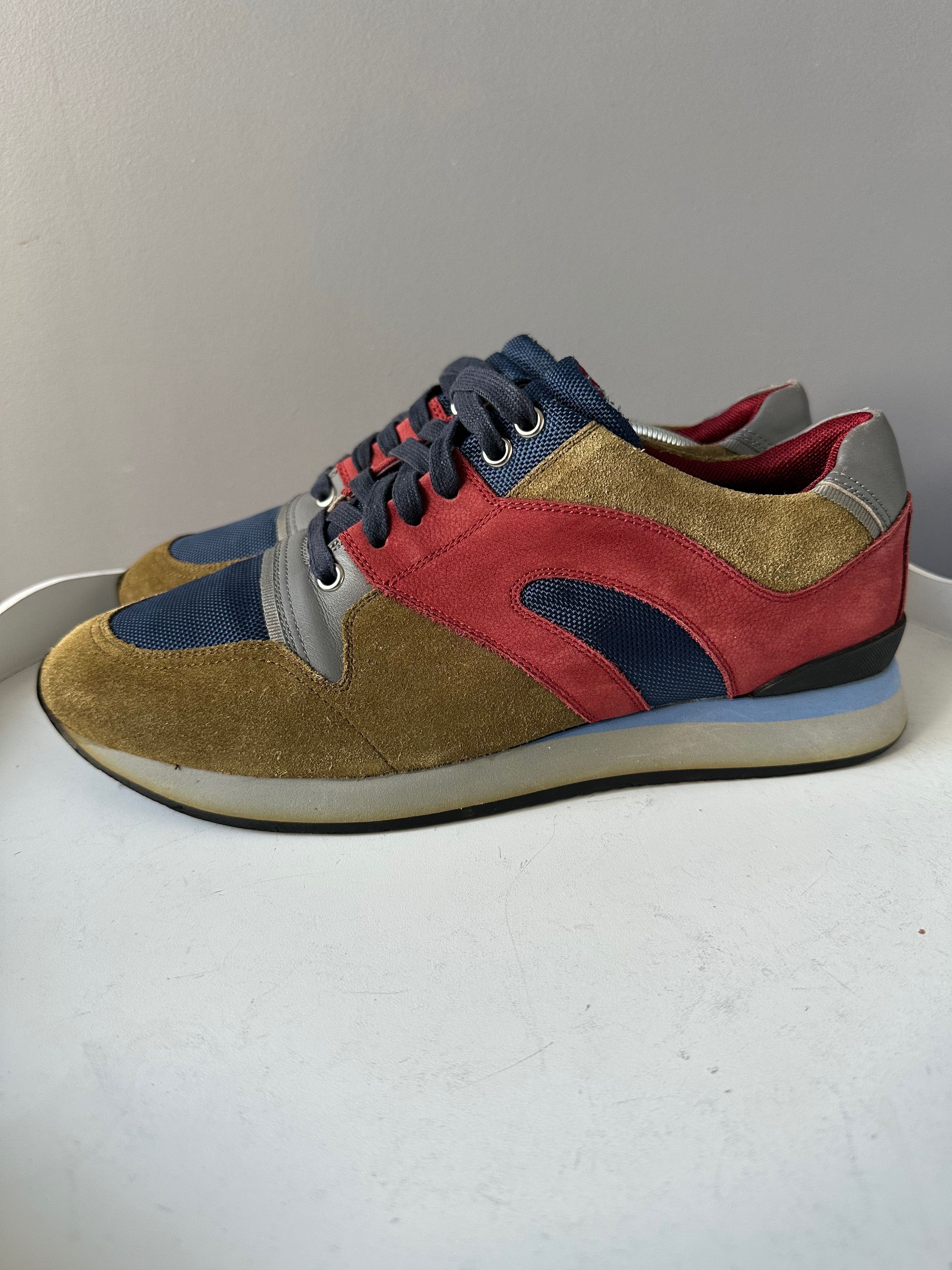 Dior 2014 A/W DIOR Homme low top suede sneakers Multicolor Size US 10 / EU 43 - 1 Thumbnail