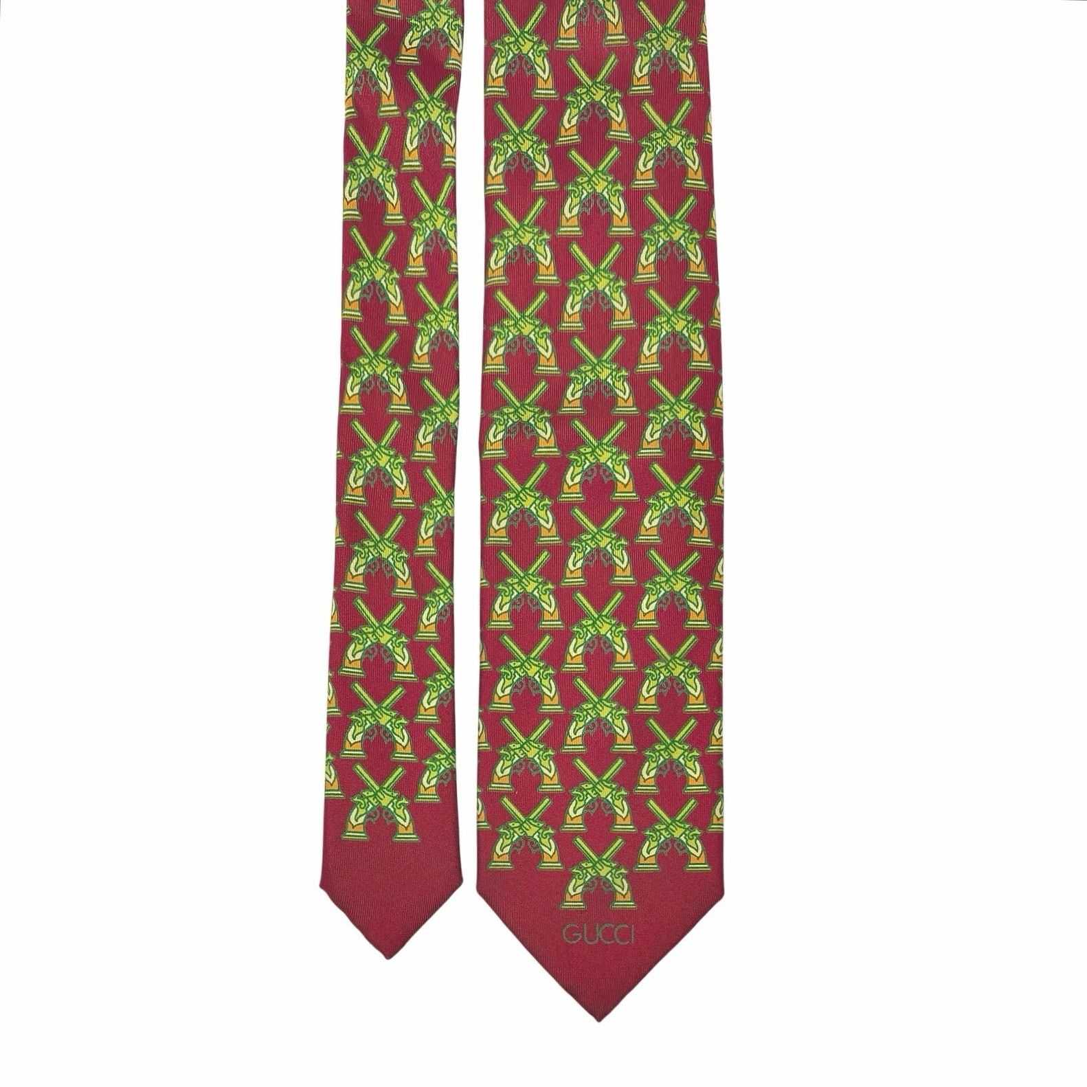 Gucci Gucci Vintage ‘Pistol’ Tie Size ONE SIZE - 1 Thumbnail
