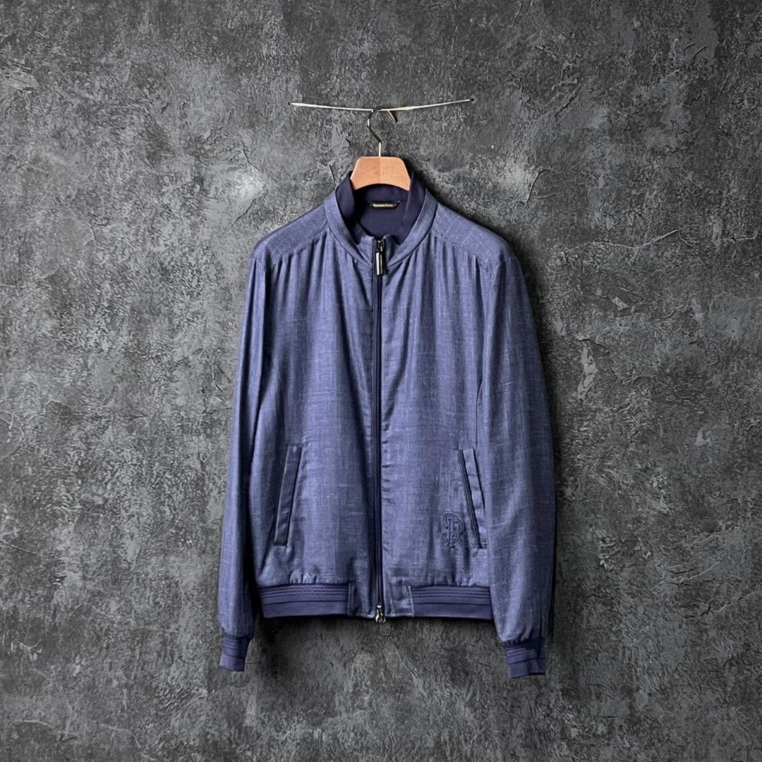 Stefano Ricci Stefano Ricci Casual Blue Light Jacket l Men Size US L / EU 52-54 / 3 - 1 Thumbnail