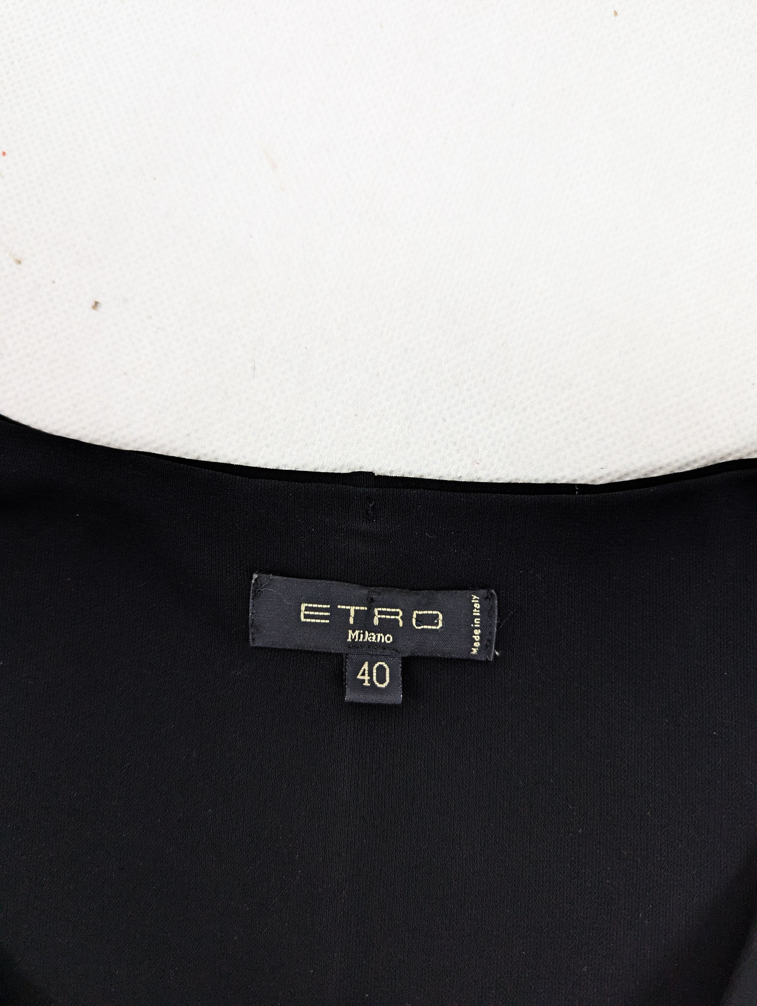 Etro Etro black dress Size S / US 4 / IT 40 - 5 Thumbnail