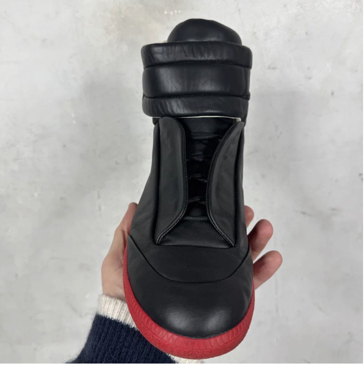 Maison Margiela Maison Margiela High Top Future Leather 42-43 Size US 9 / EU 42 - 2 Thumbnail