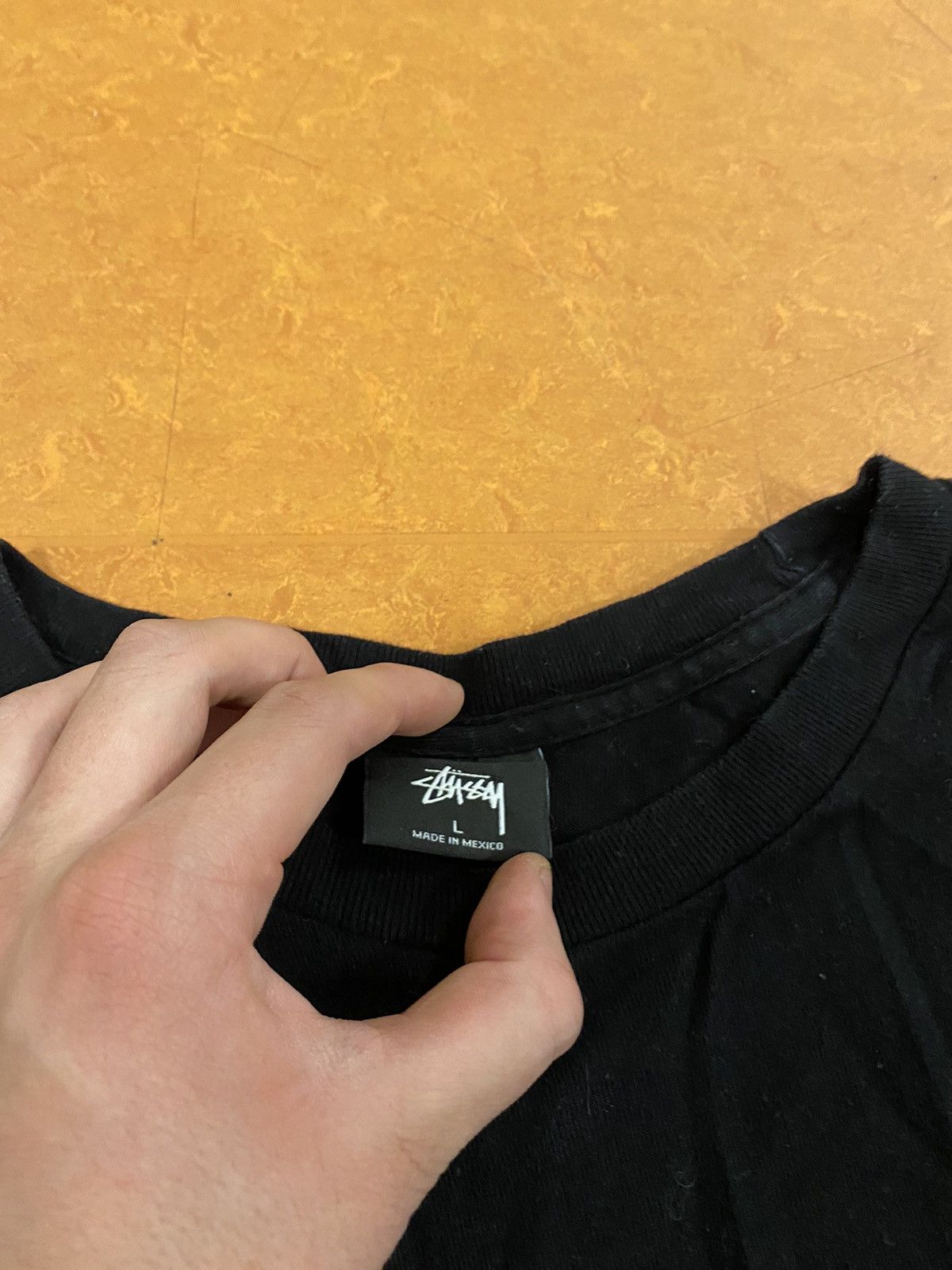Stussy × Vintage Stussy vintage black longsleeve Size US L / EU 52-54 / 3 - 6 Thumbnail
