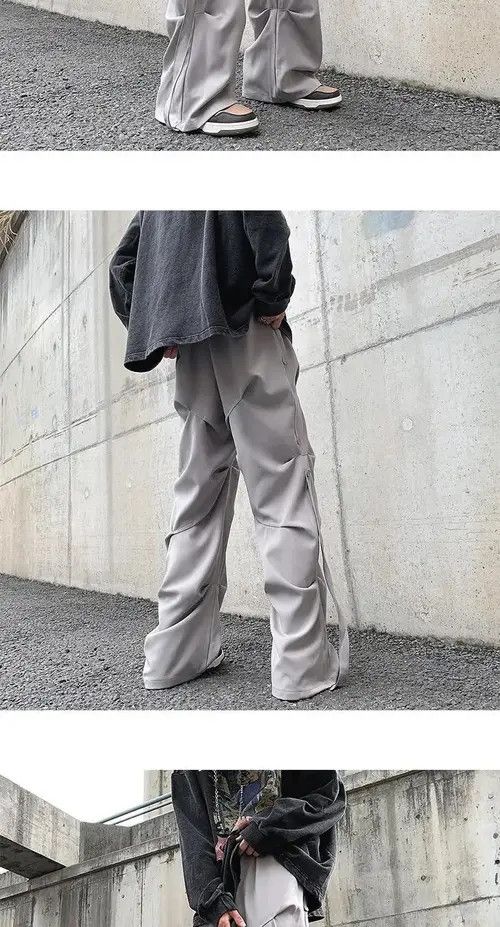VIBE Trousers casual loose pants streetwear y2k Size US 30 / EU 46 - 3 Thumbnail