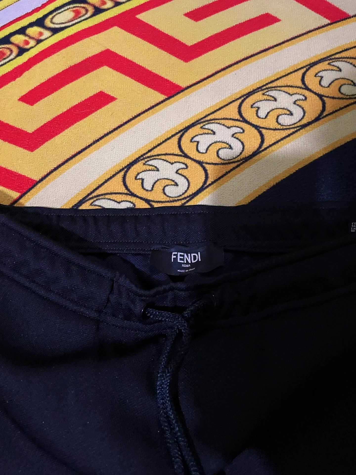Fendi FENDI Signature Karl Lagerfeld Embroidery Sweatpants Size US 34 / EU 50 - 5 Thumbnail