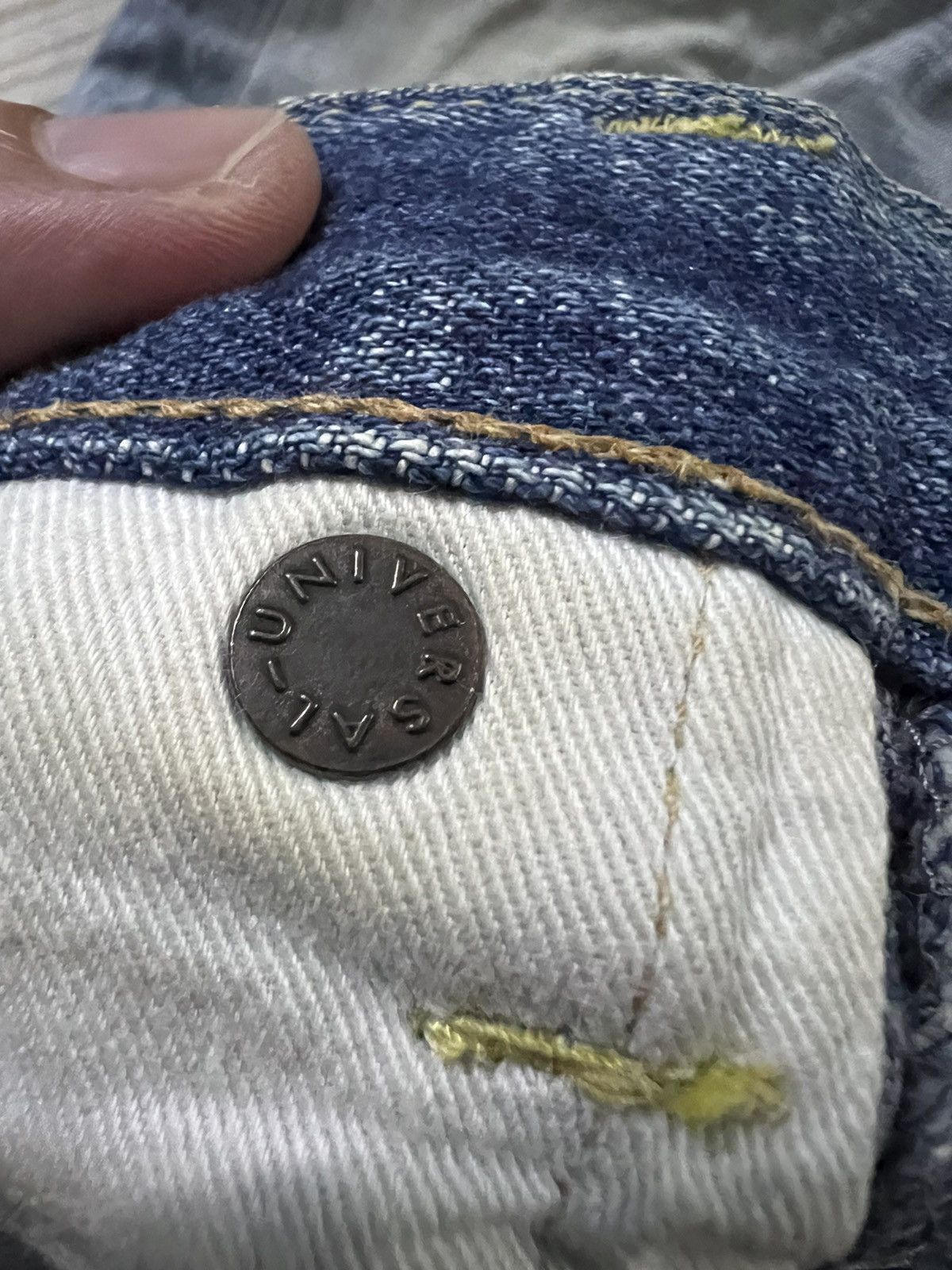 Eternal × If Six Was Nine Vintage Eternal Mud Wash Distressed Jeans Nice Faded Size US 32 / EU 48 - 9 Thumbnail