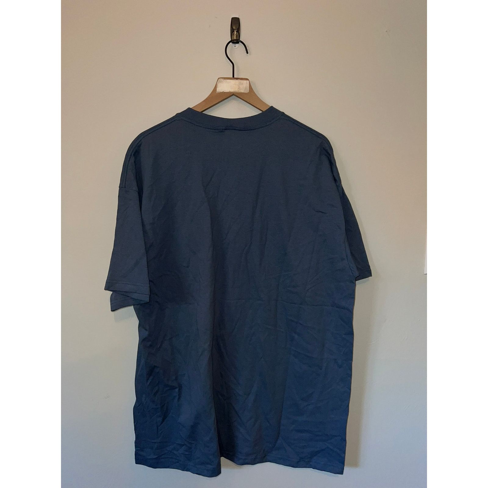 Anvil 90s Vintage MT Montana Mountain Blue Shirt VTG 1990s 2XL XXL Size US XXL / EU 58 / 5 - 5 Thumbnail