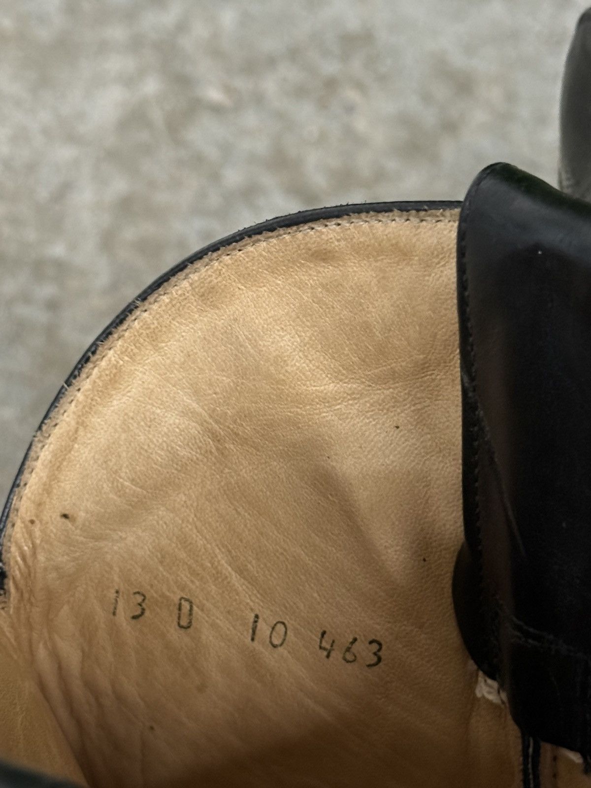 Vintage Vintage Leather Trinity River Boot Cowboy Black Leather 13D Size US 13 / EU 46 - 7 Thumbnail