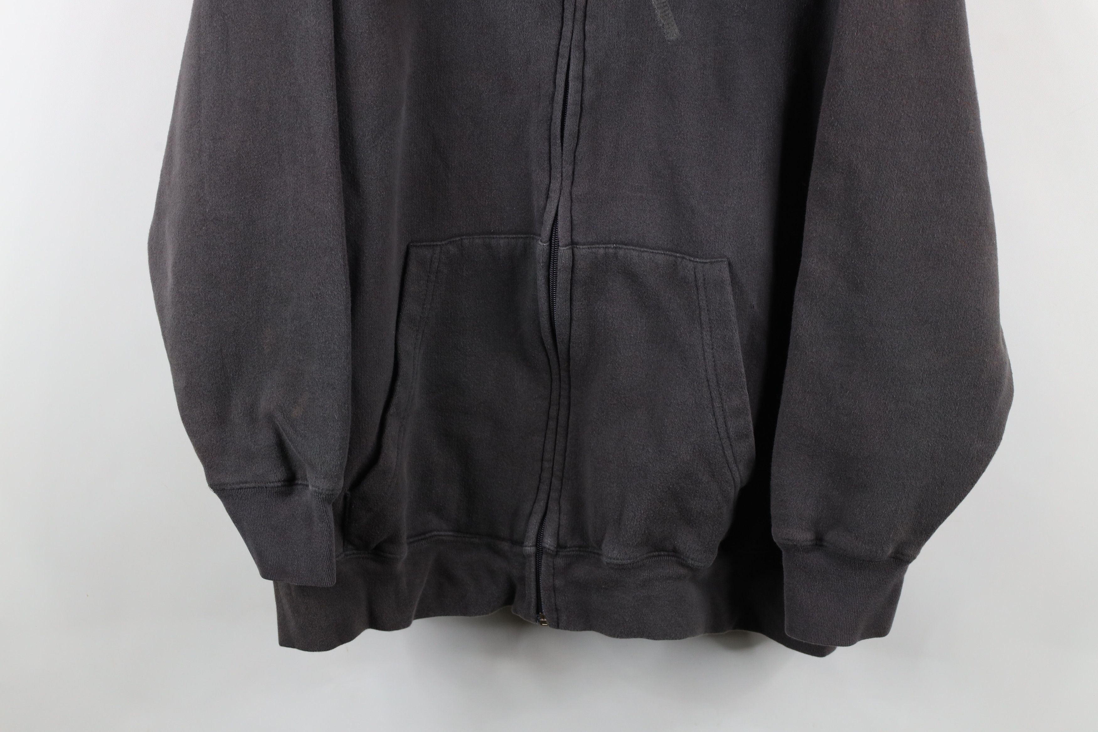Vintage Vintage 90s Streetwear Out American Wildlife Wolf Hoodie Size US XXL / EU 58 / 5 - 3 Thumbnail