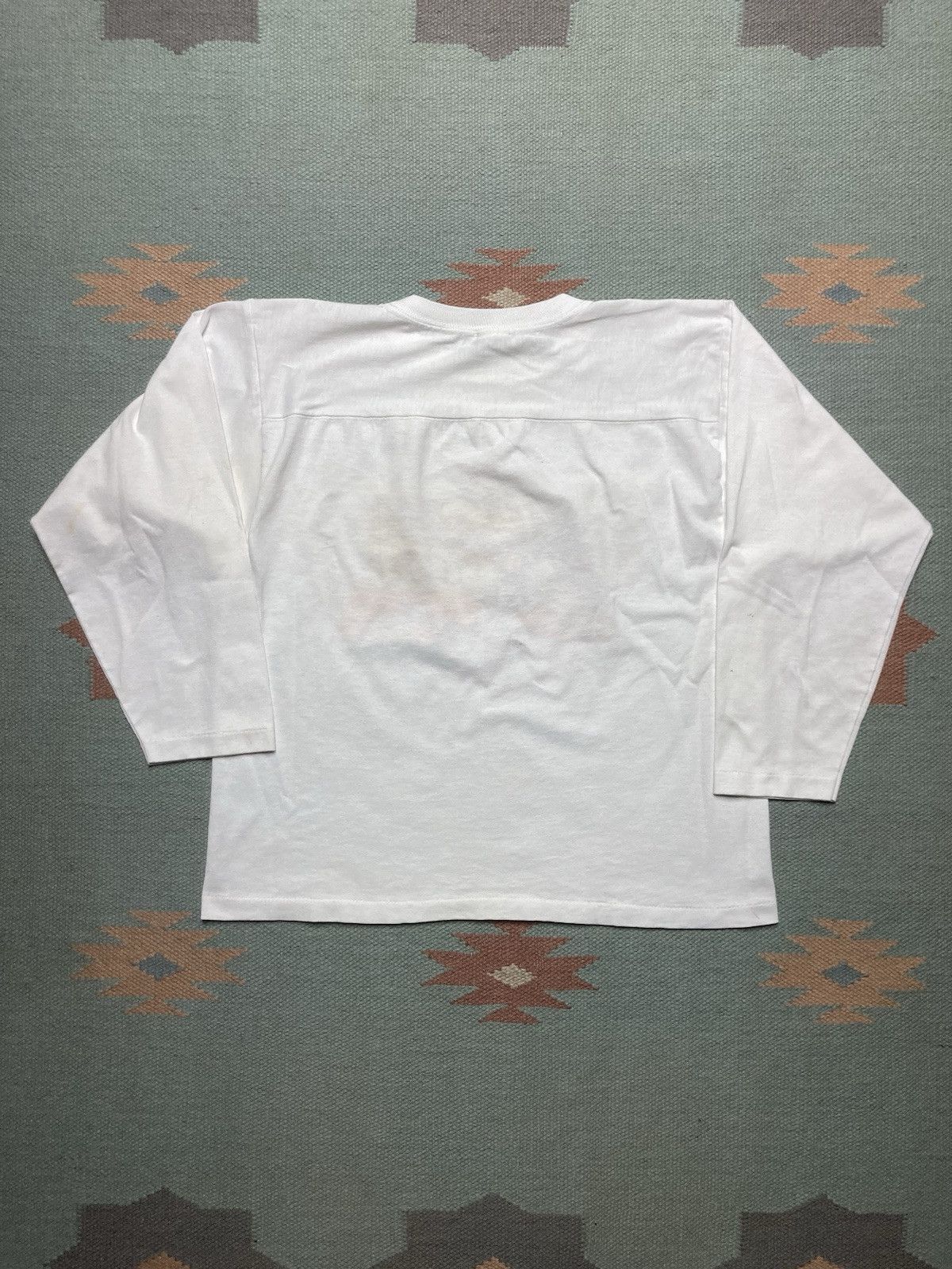 Vintage Vtg 80s graphic t shirt Washington redskins stained medium Size US M / EU 48-50 / 2 - 7 Thumbnail