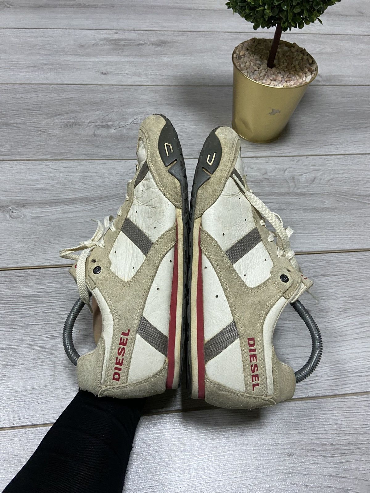 Diesel Diesel vintage Mercer leather sneakers Size US 9 / IT 39 - 12 Thumbnail