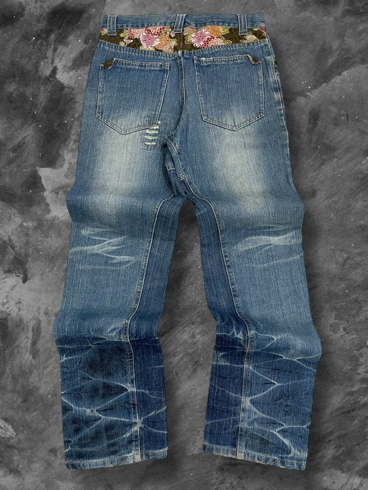 Hysteric Glamour Vintage Icon Designer Japan GuruGumu Traditional Denim Style Size US 30 / EU 46 - 11 Thumbnail