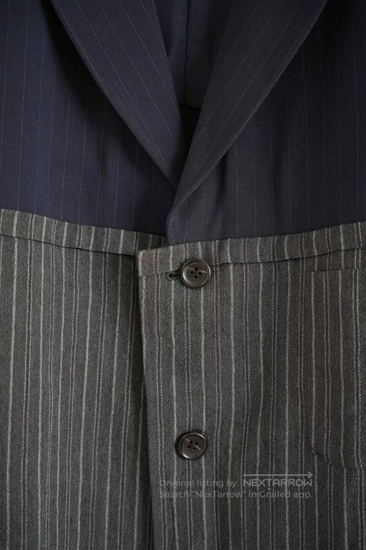 Yohji Yamamoto yohji yamamoto striped wool suit jacket. Size US M / EU 48-50 / 2 - 4 Thumbnail