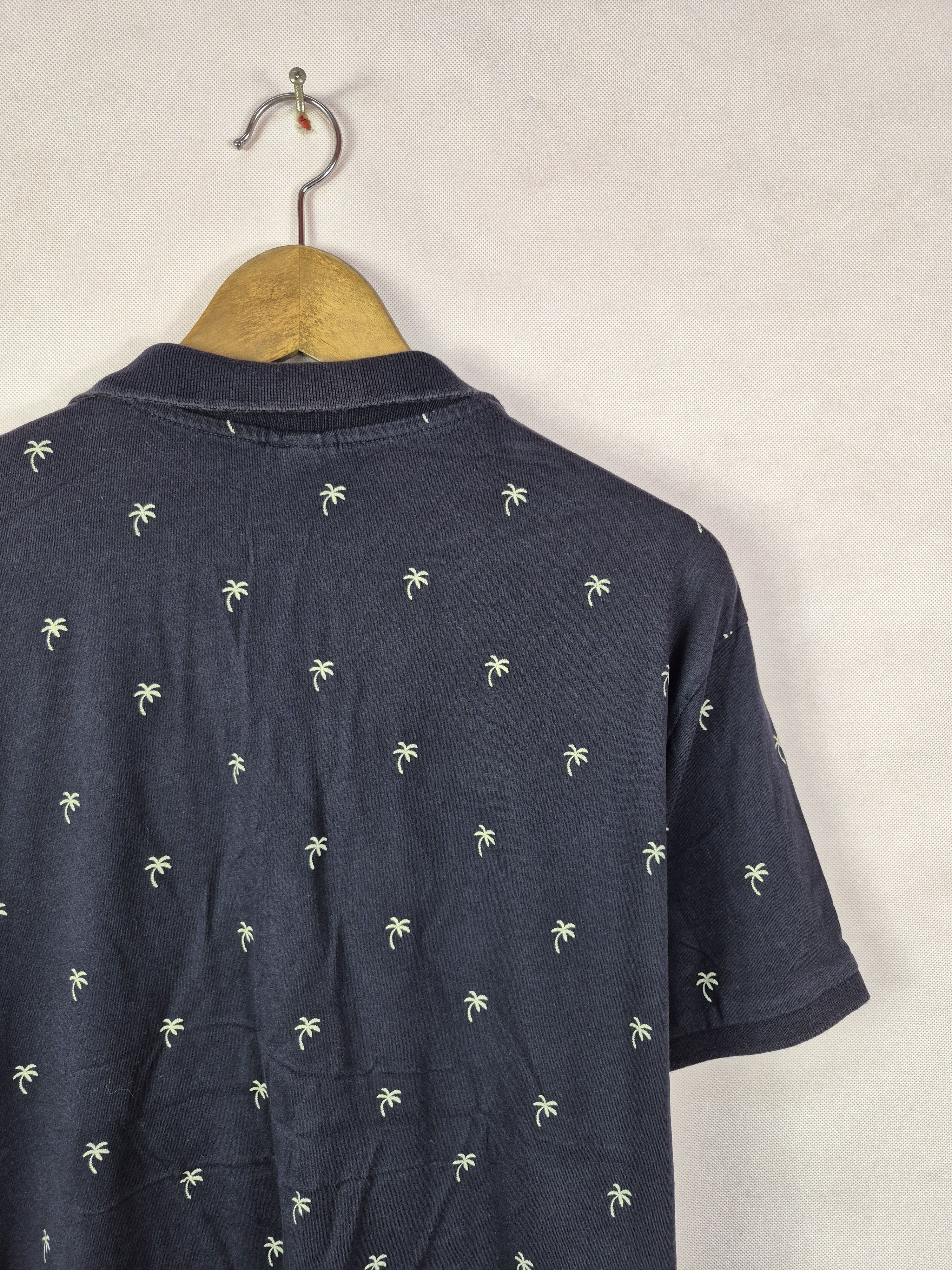 H&M 🔥 H&M Fullprint Hawaii Polo Casual Tee Size US XL / EU 56 / 4 - 4 Thumbnail