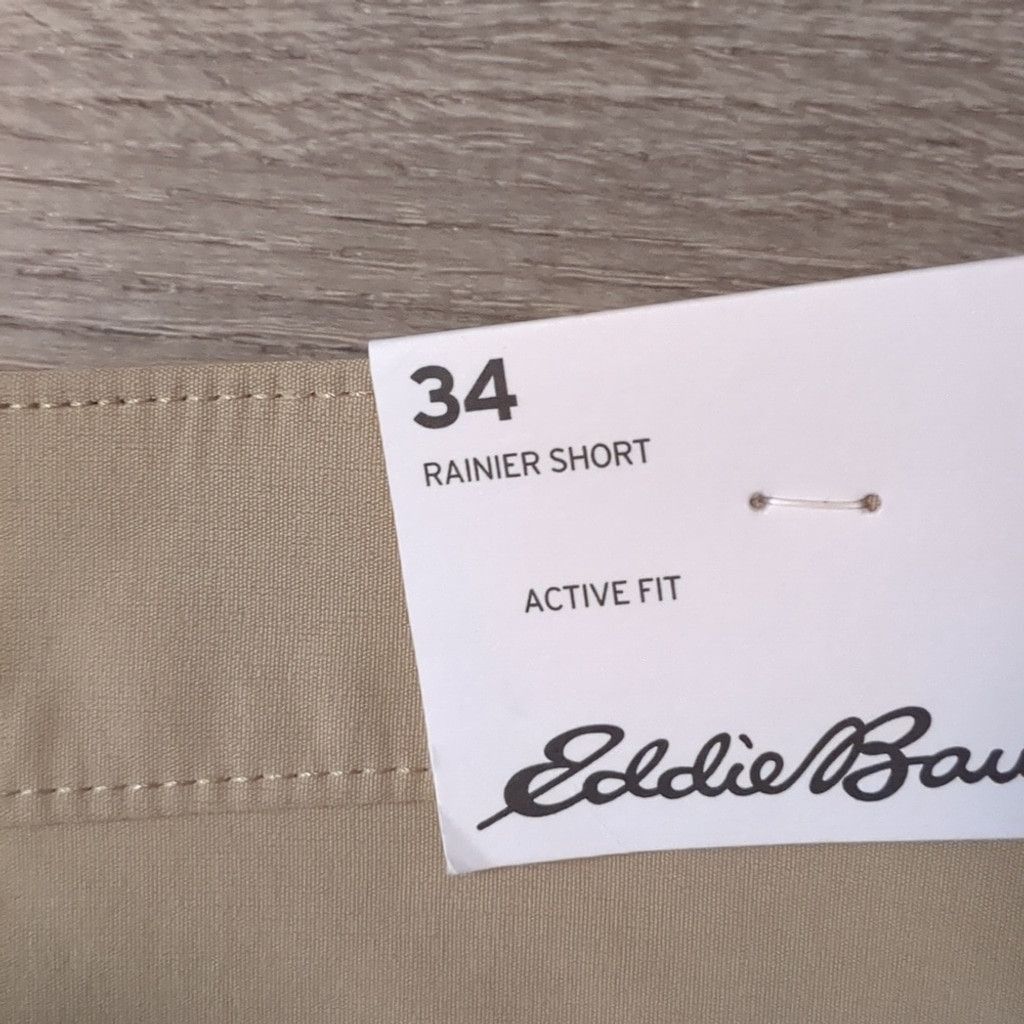 Eddie Bauer Eddie Bauer LT khaki active fit Ranier shorts size 34 Size US 34 / EU 50 - 5 Thumbnail