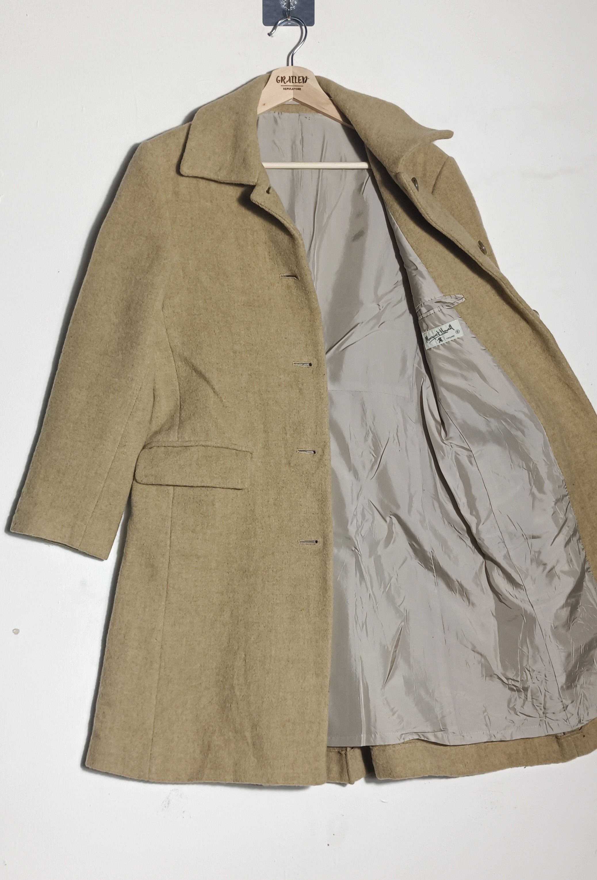 Margaret Howell Vintage 🏴󠁧󠁢󠁥󠁮󠁧󠁿🔥🔥MARGARET HOWELL LONG COAT Size M / US 6-8 / IT 42-44 - 6 Thumbnail