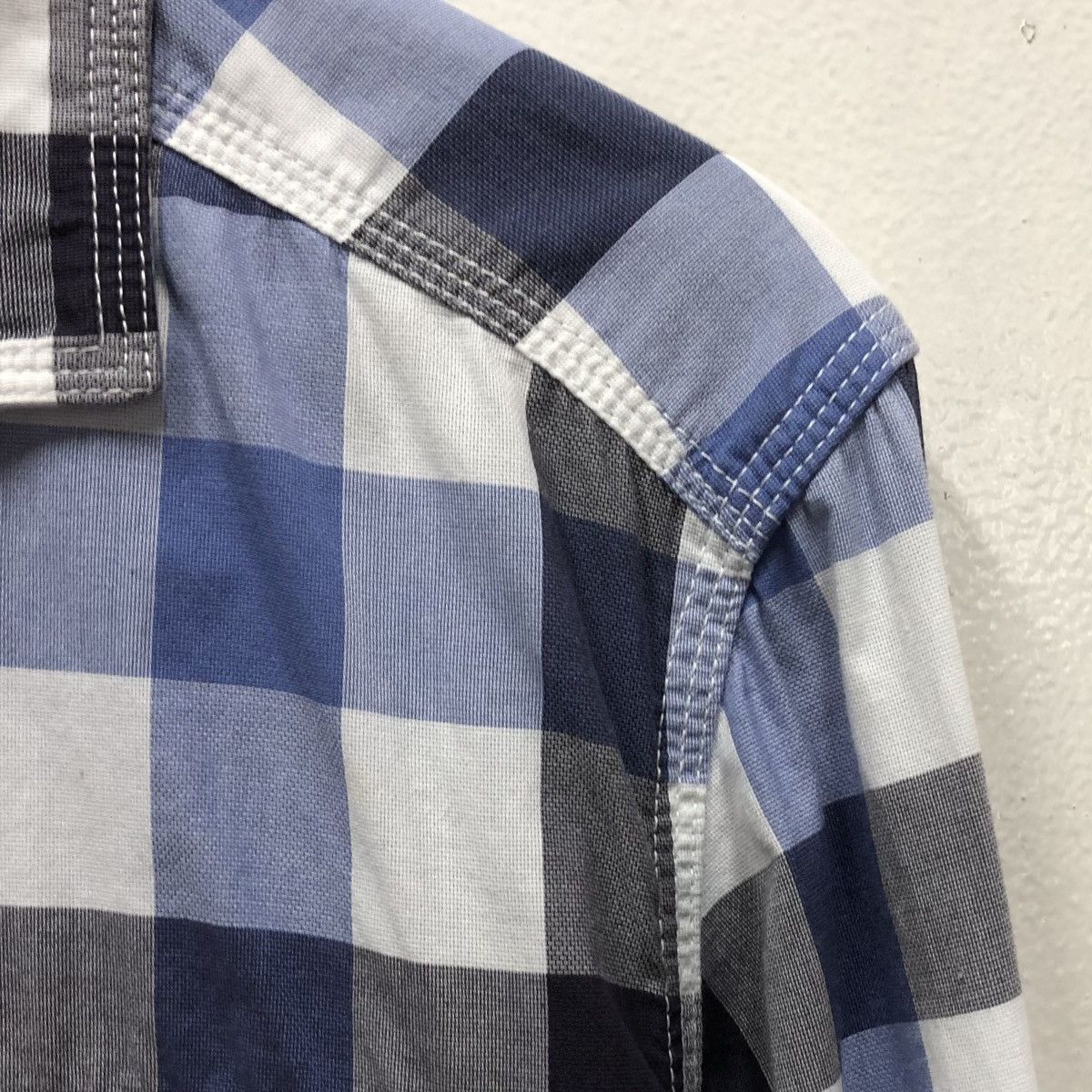 Burberry Authentic Burberry London Checkered Long Sleeve Shirt Size US M / EU 48-50 / 2 - 5 Thumbnail