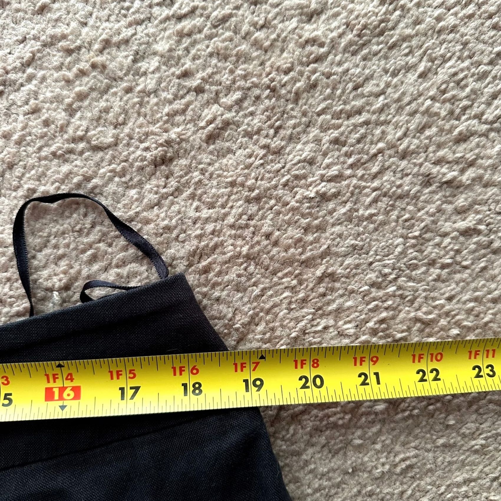 Jones New York Jones New York Pants Womens 16 38x25 Capri 100% Linen Cuffed Black Pockets Size 38" / US 16 / IT 52 - 7 Thumbnail