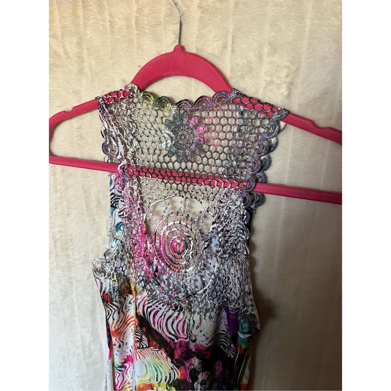 Other Miss Match Multicolored Patterned Tank Top Dress Woman’s Siz Size S / US 4 / IT 40 - 8 Thumbnail
