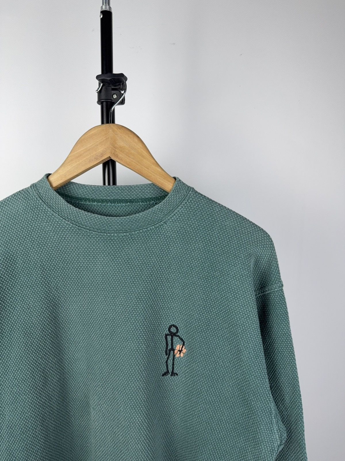 Adidas × Vintage 🦑 RARE VINTAGE 80’S ADIDAS STREETBALL KNIT RETRO CREWNECK Size US M / EU 48-50 / 2 - 2 Thumbnail