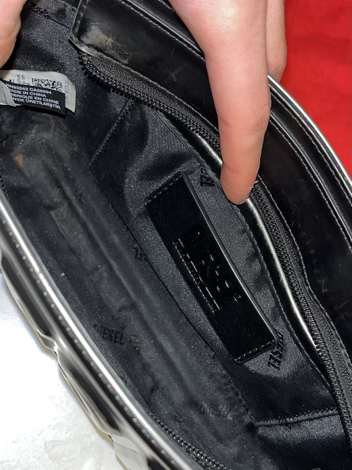 Diesel Dsl 3D camera bag with embossed logo Size ONE SIZE - 5 Thumbnail