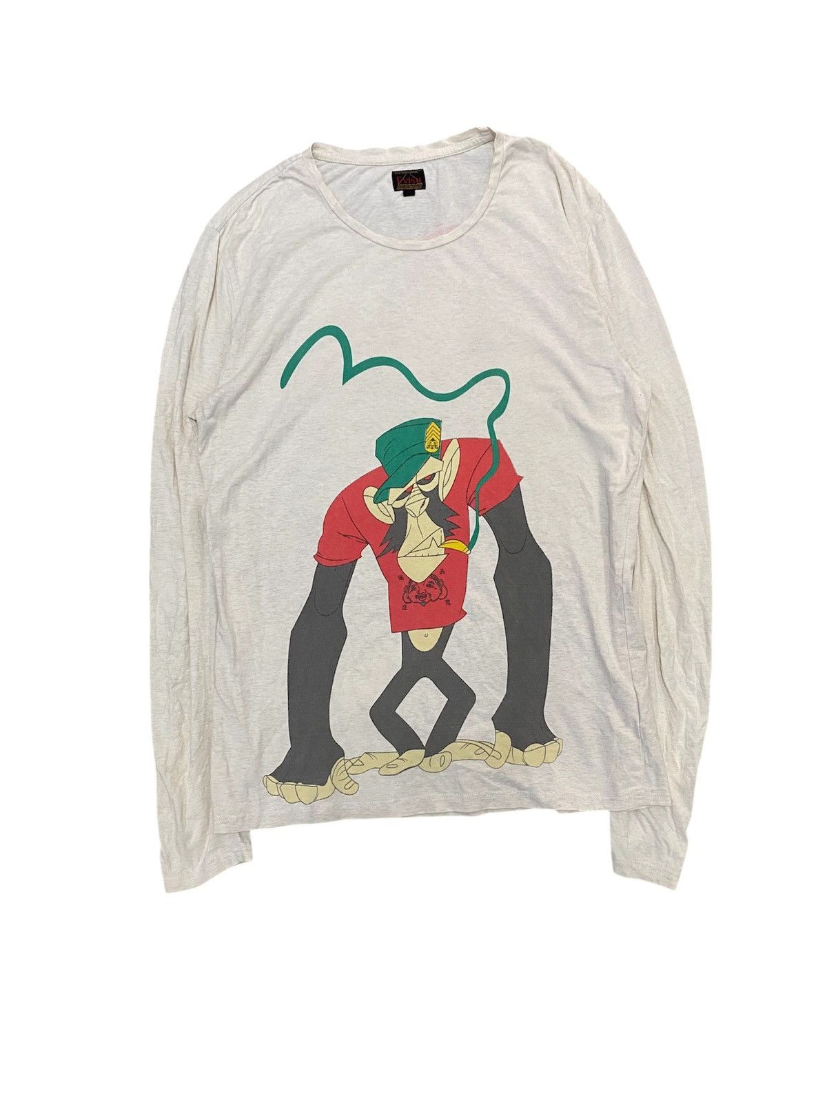 Evisu Vintage Evisu Monkey cyberpunk Ls Size US L / EU 52-54 / 3 - 1 Thumbnail