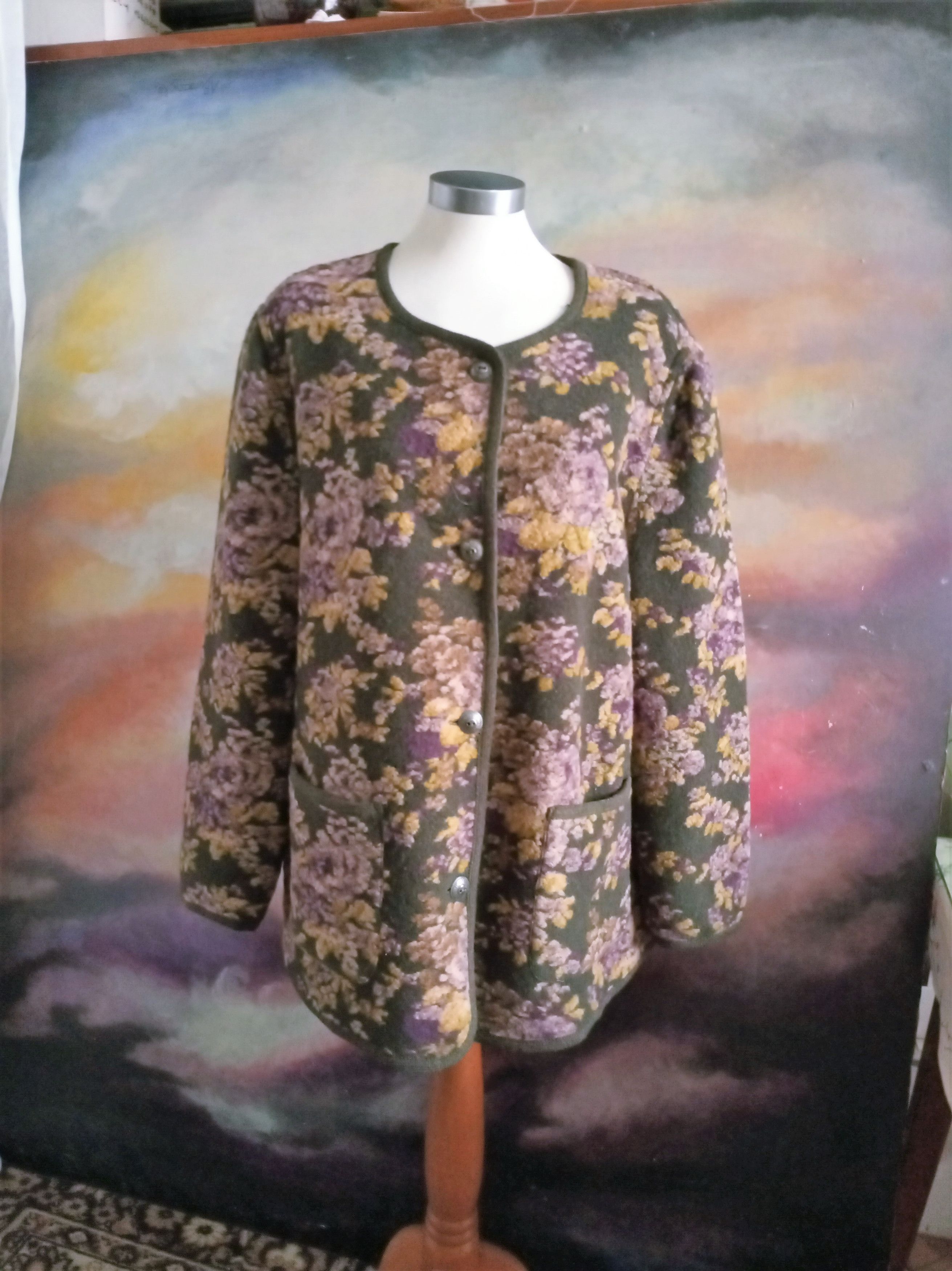Designer × Vintage Wool Peter Hahn Vintage Wool Blend Sweather Size XXL / US 16-18 / IT 52-54 - 3 Thumbnail