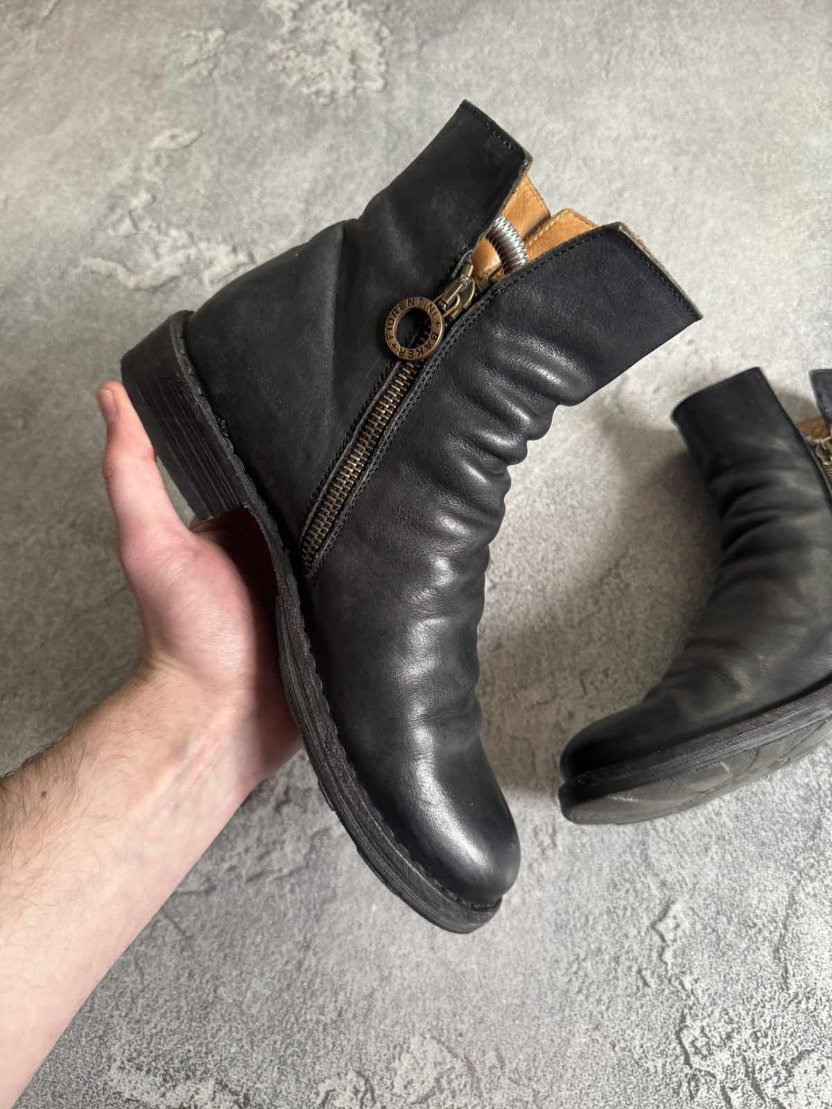 Fiorentini + Baker Fiorentini + Baker 35size leather boots rider ankle moto Size US 5 / IT 35 - 14 Thumbnail