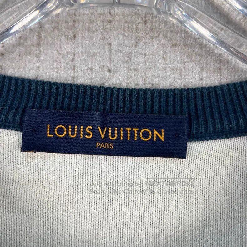 Louis Vuitton Louis Vuitton Logo Jacquard Accent Crew Neck Long Sleeve S Size US S / EU 44-46 / 1 - 4 Thumbnail