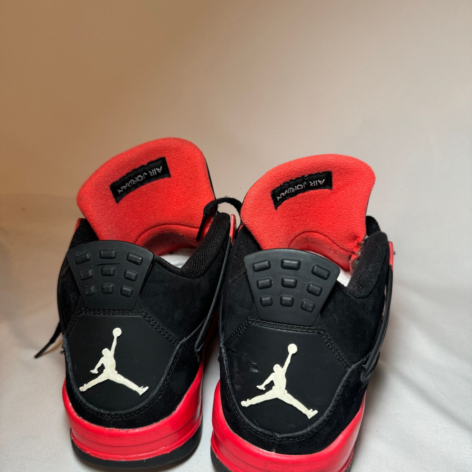 Jordan Brand × Nike Size 6.5 Nike Air Jordan 4 Retro GS Red Thunder Men's Shoes Size US 6.5 / EU 39-40 - 6 Thumbnail